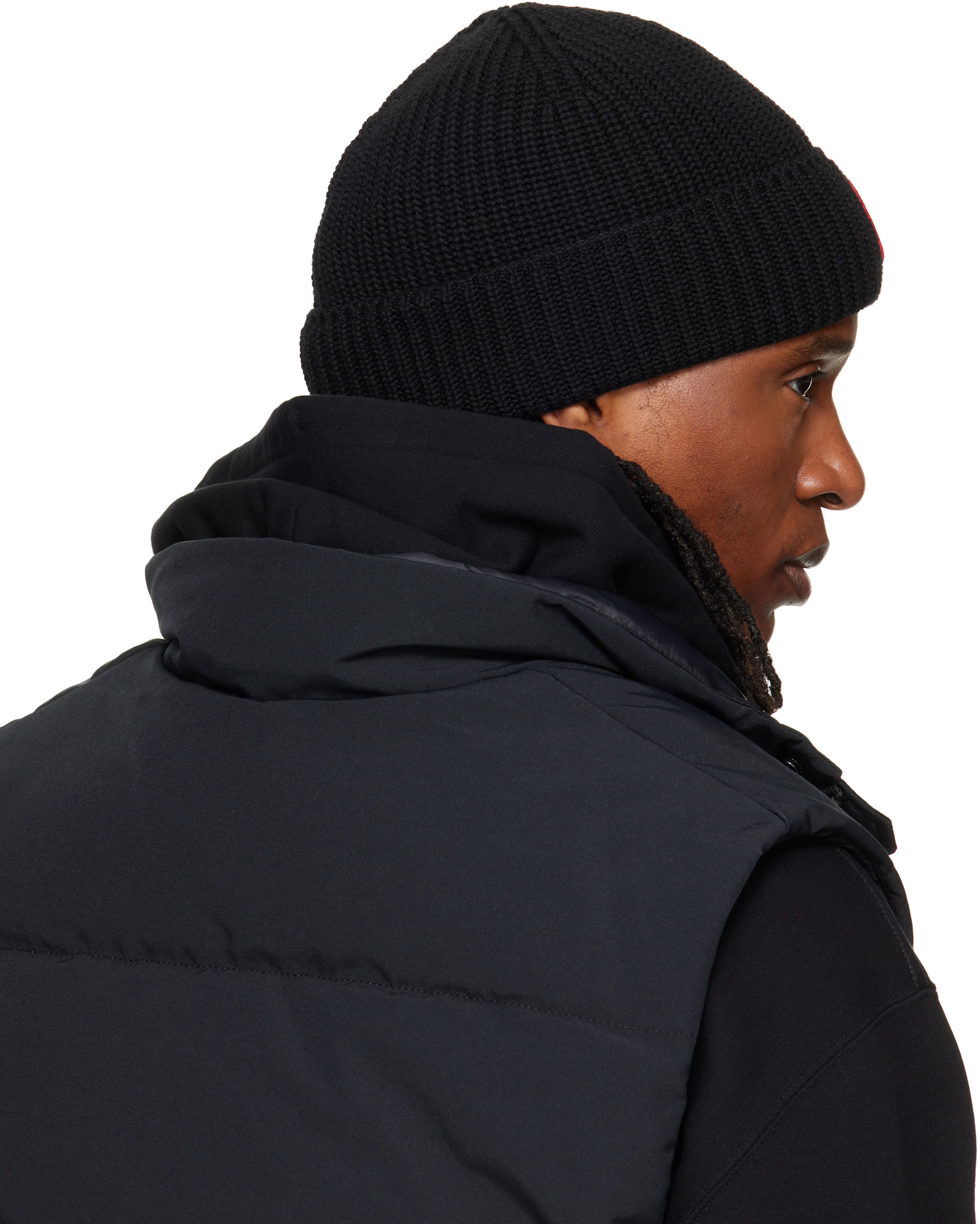 Canada Goose - Black Rib Beanie