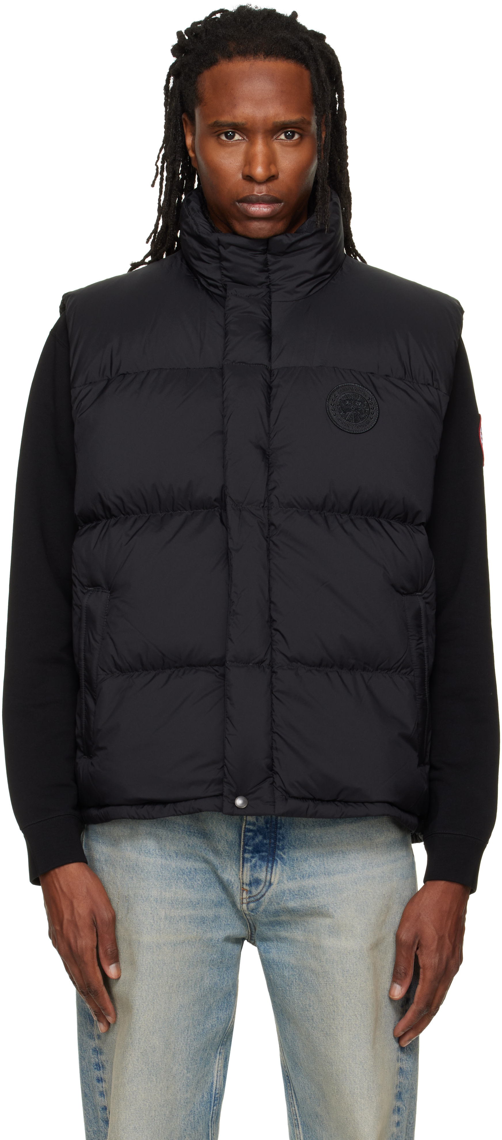 Canada Goose - ブラック Sterling パファー ダウンベスト