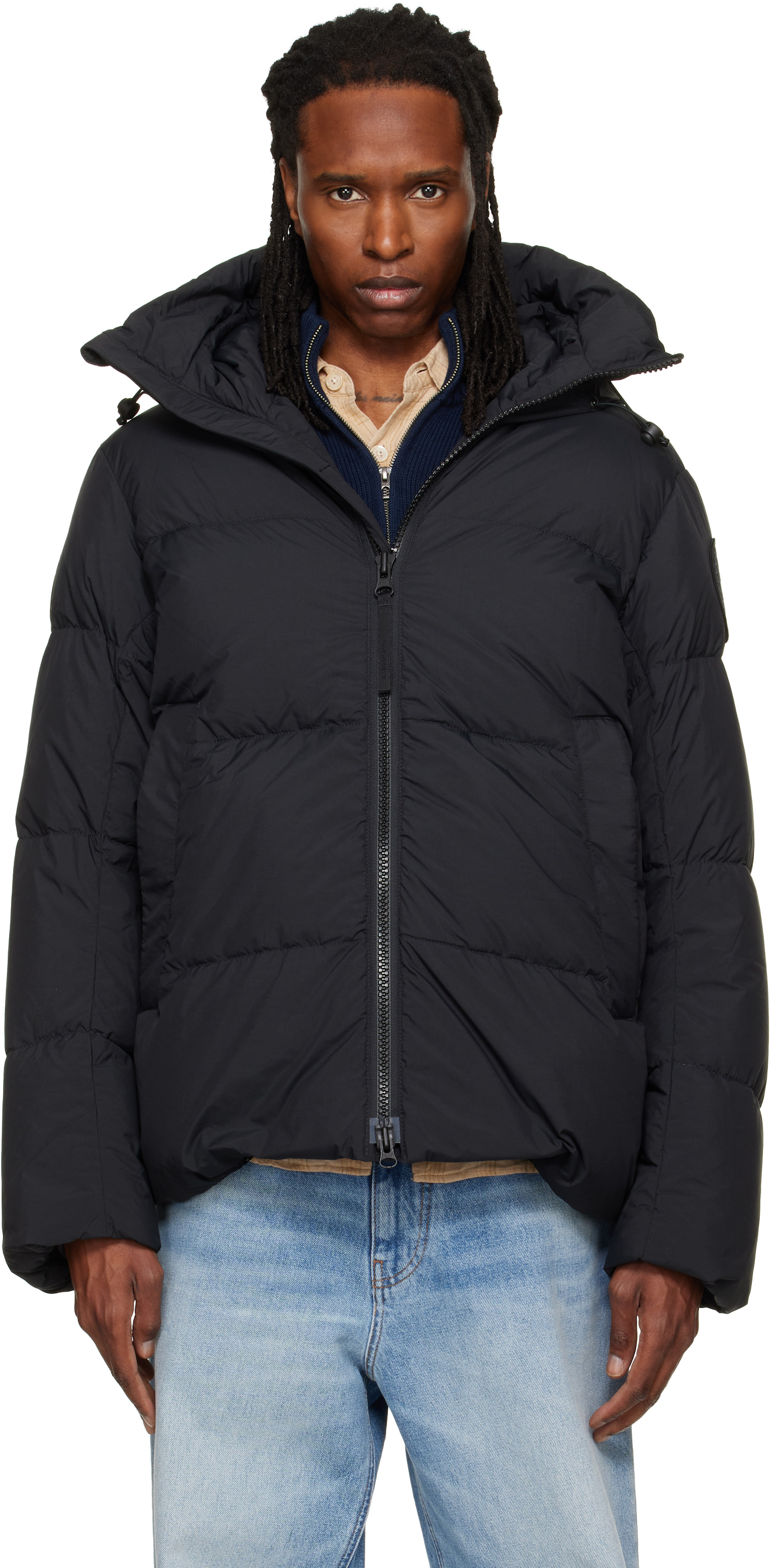 Canada Goose - Black Crofton EnduraLuxe Puffer Down Jacket