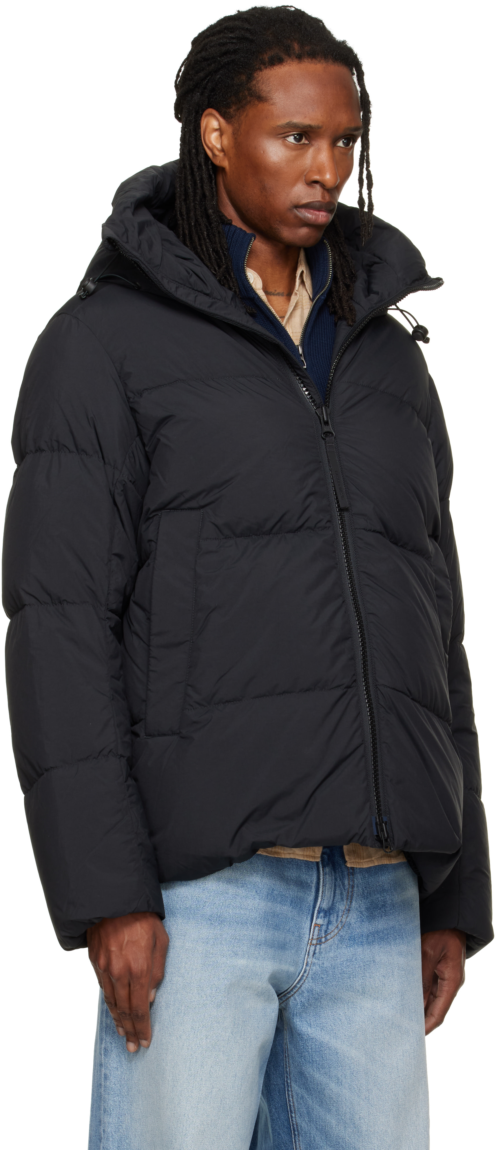 Canada Goose - Black Crofton EnduraLuxe Puffer Down Jacket