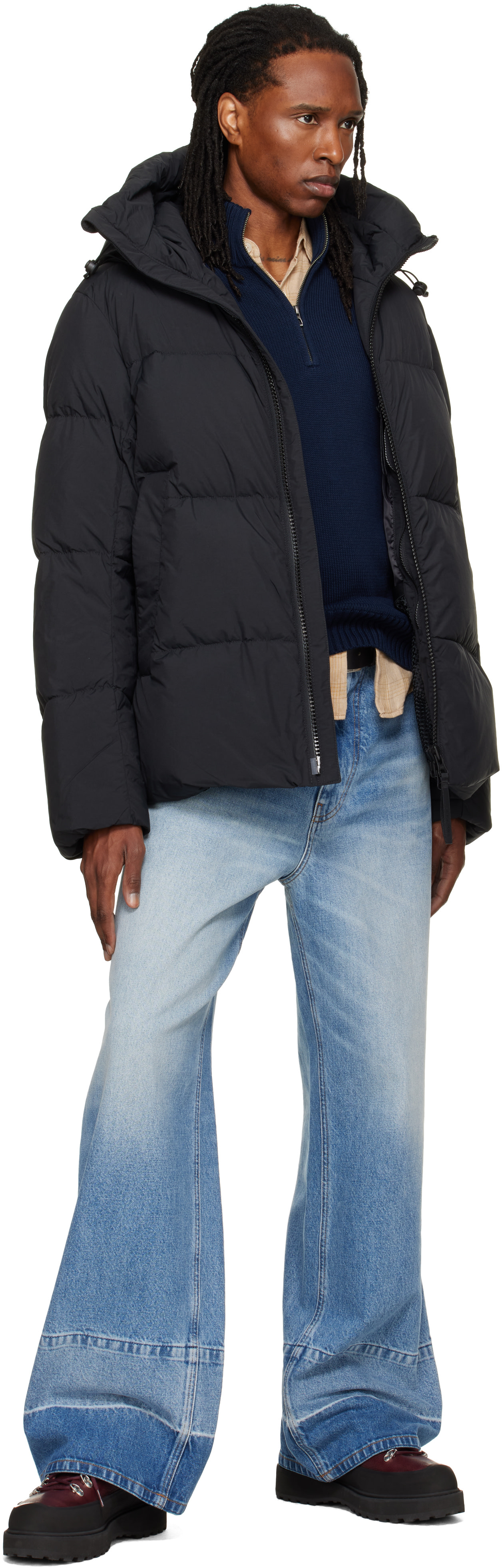 Canada Goose - Black Crofton EnduraLuxe Puffer Down Jacket
