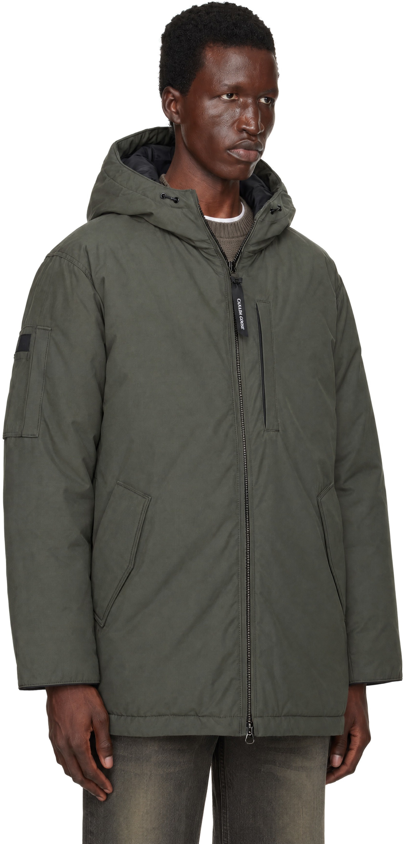 Canada Goose - Khaki 'Tonal Disc' Murray Down Parka