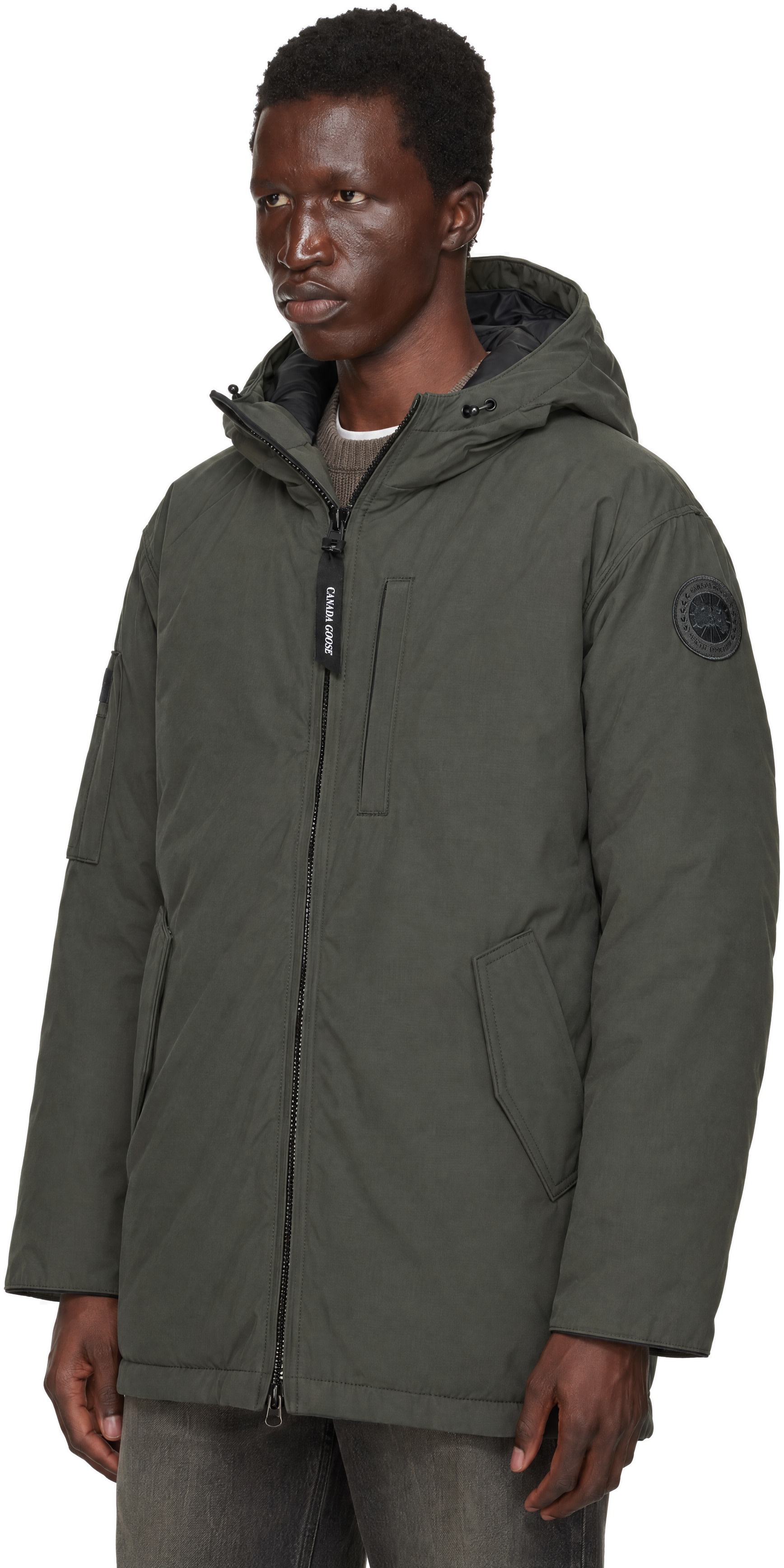 Canada Goose - Khaki 'Tonal Disc' Murray Down Parka