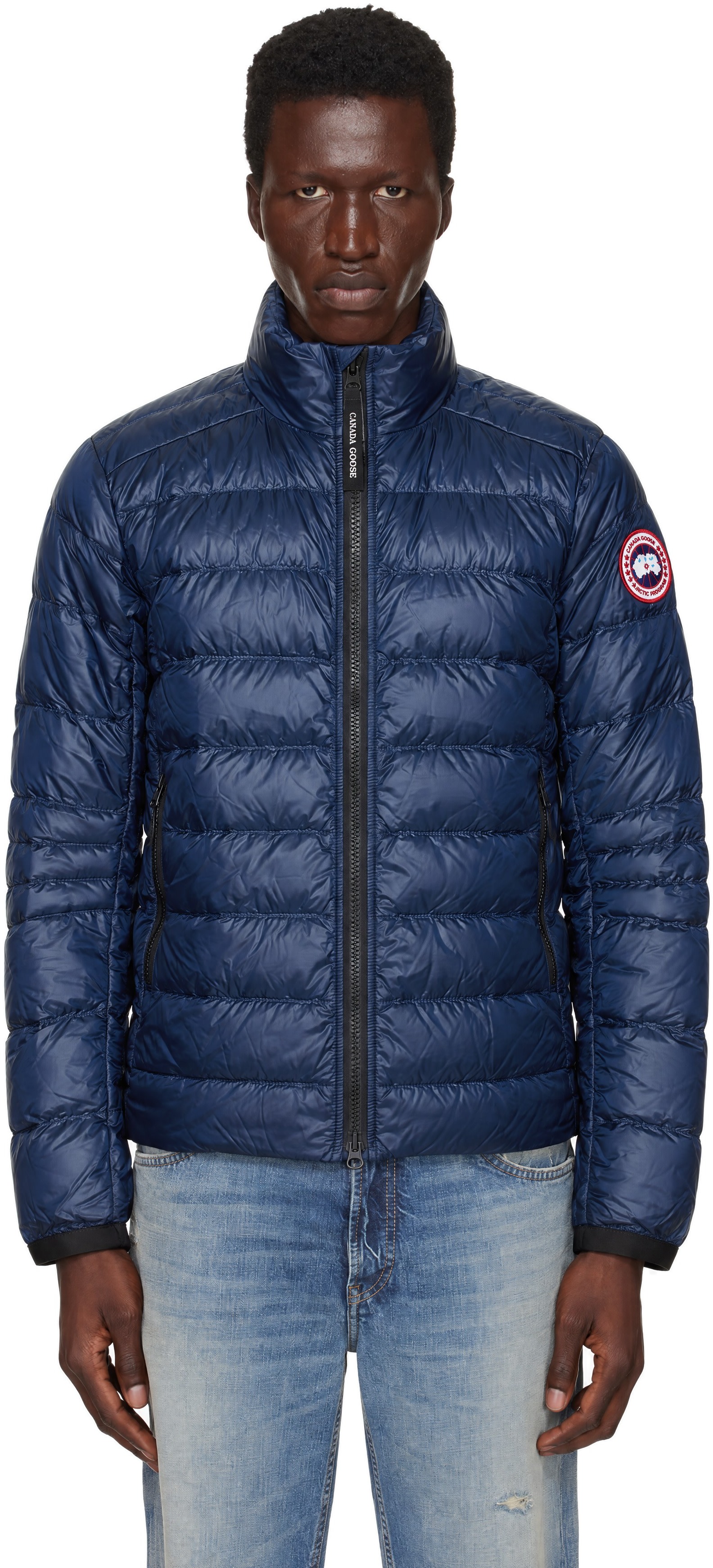 Canada Goose - Navy Crofton Down Jacket