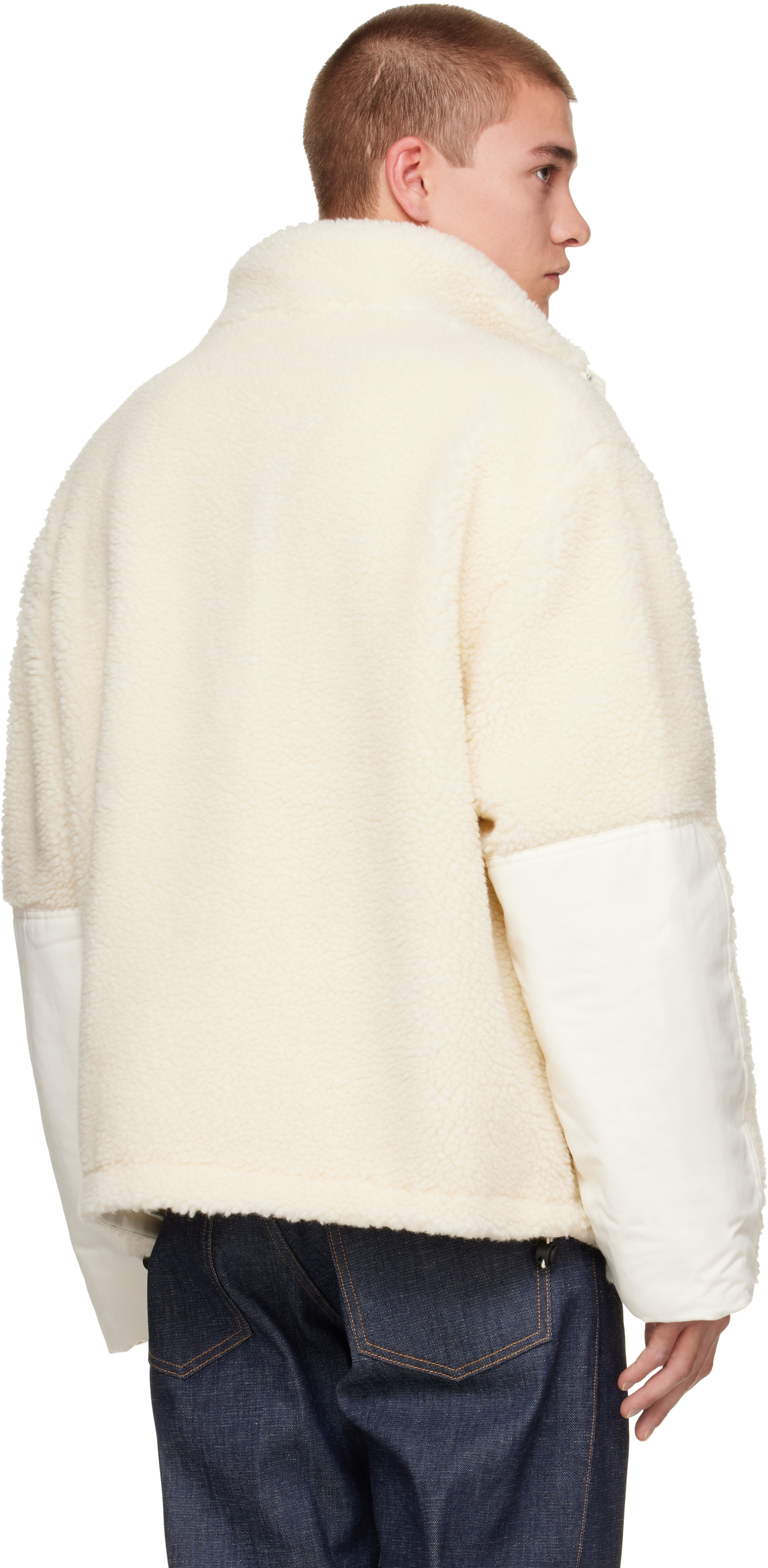 Canada Goose - Off-White Harrier Fleece Jacket