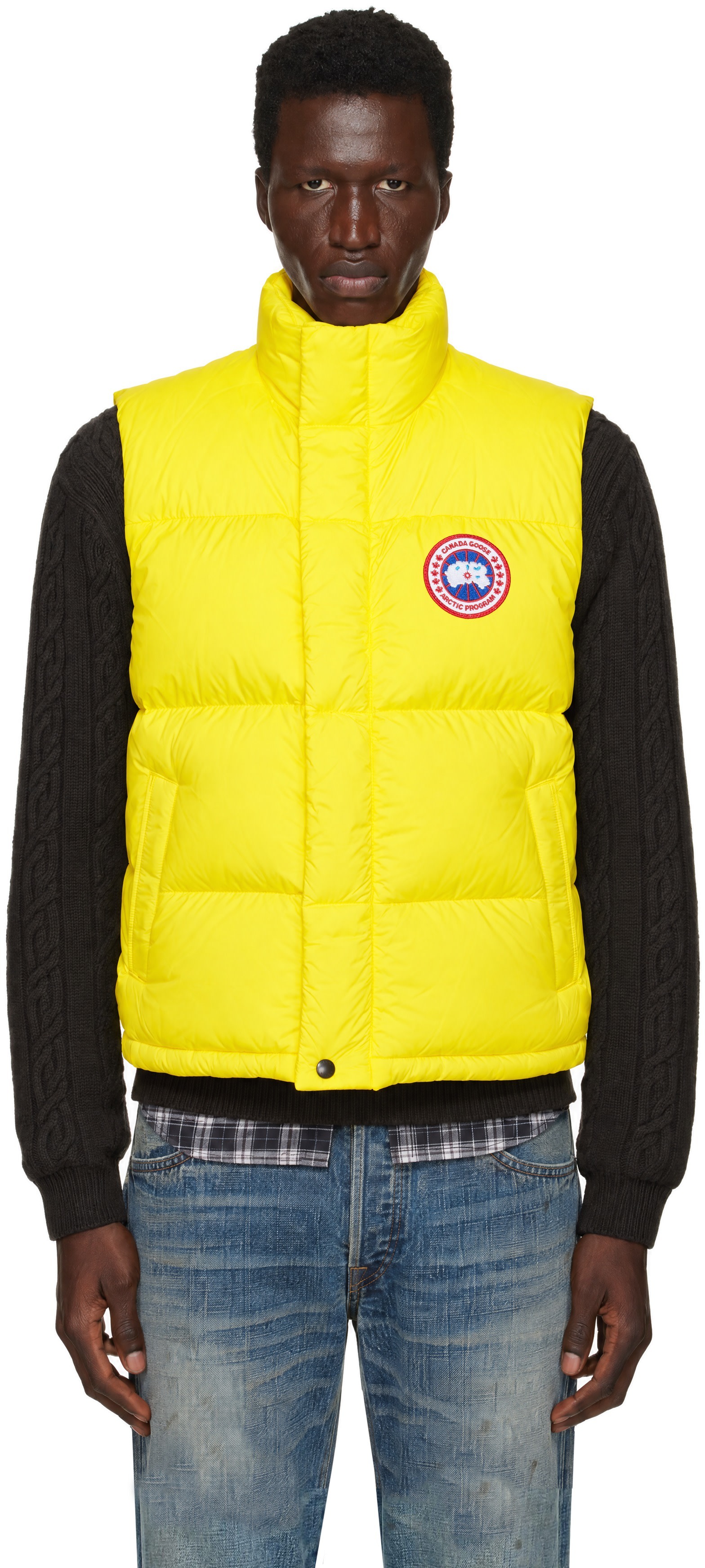Canada Goose - Yellow Sterling Down Puffer Vest
