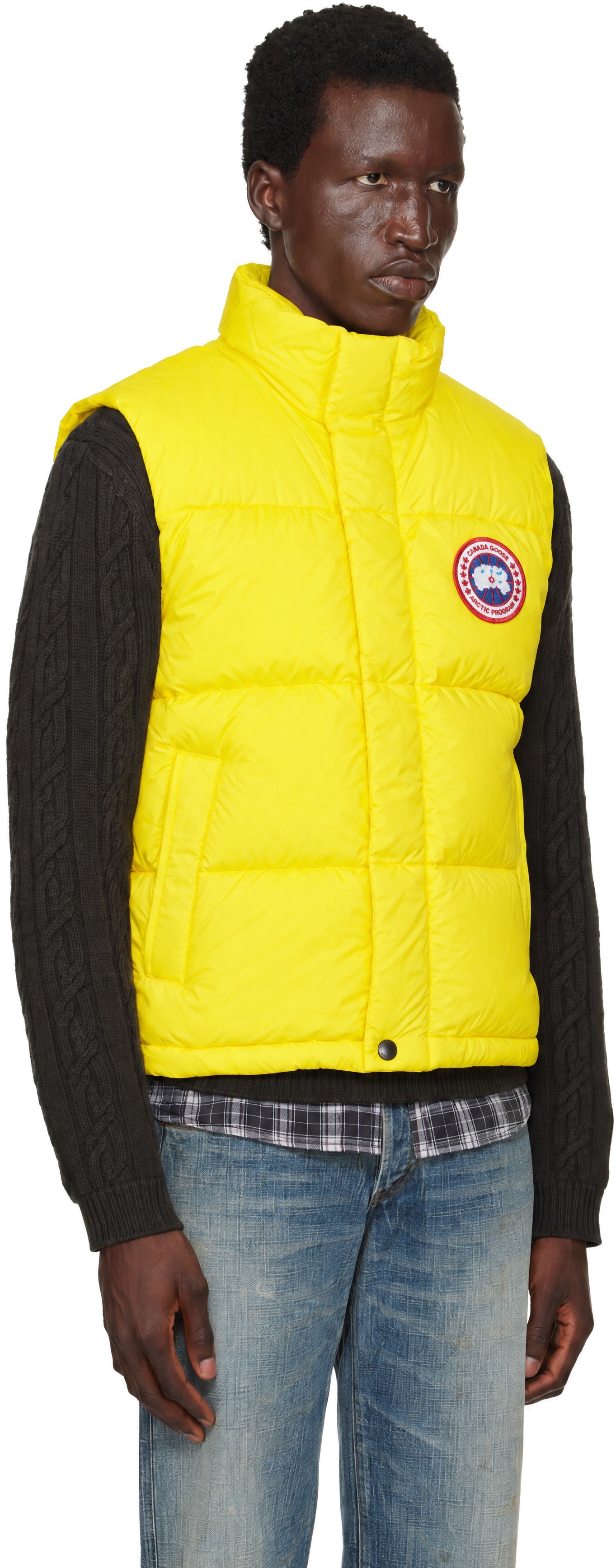 Canada Goose - Yellow Sterling Down Puffer Vest