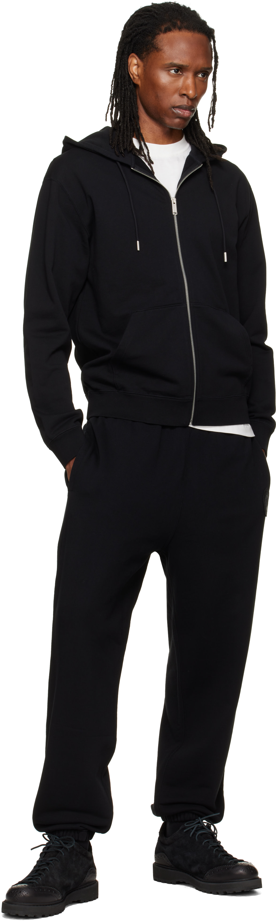 Canada Goose - Pull à capuche Loon noir à glissière