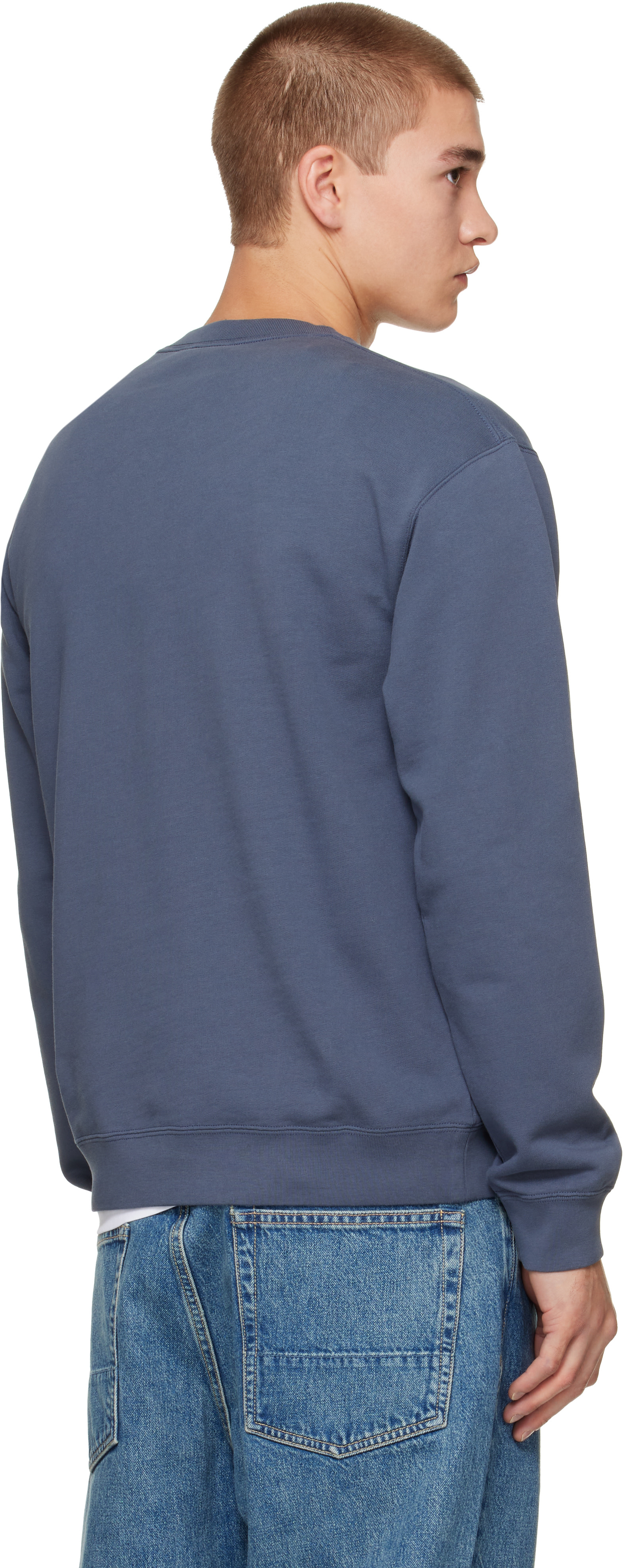 Canada Goose - Pull molletonné Loon bleu à logo