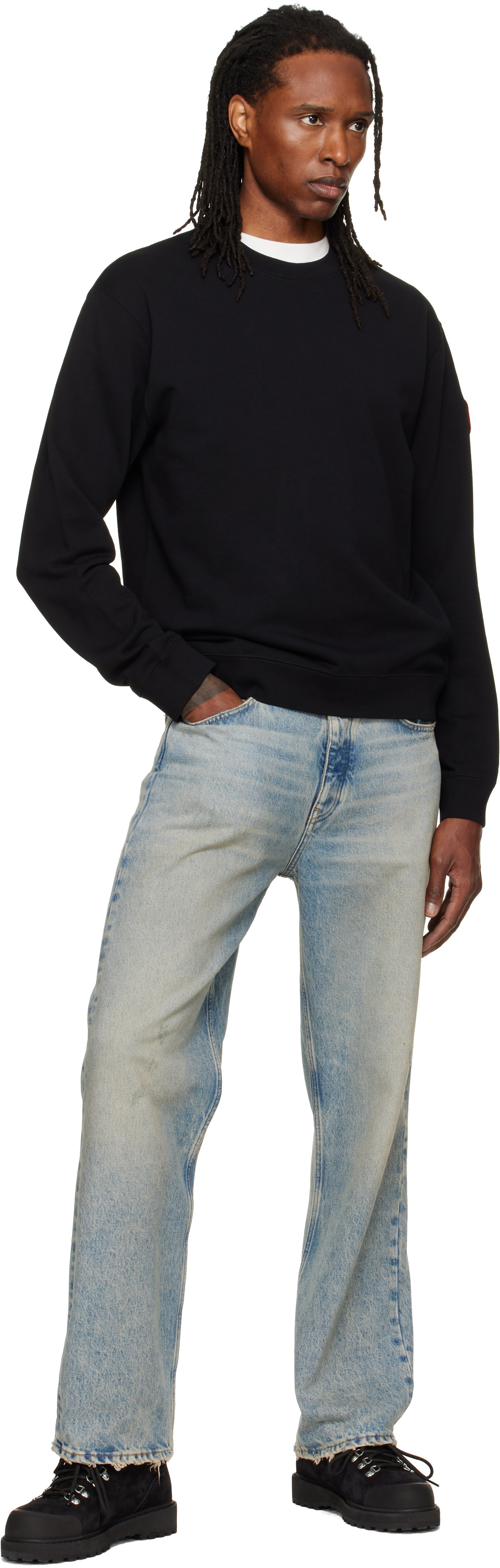 Canada Goose - Pull molletonné Loon noir