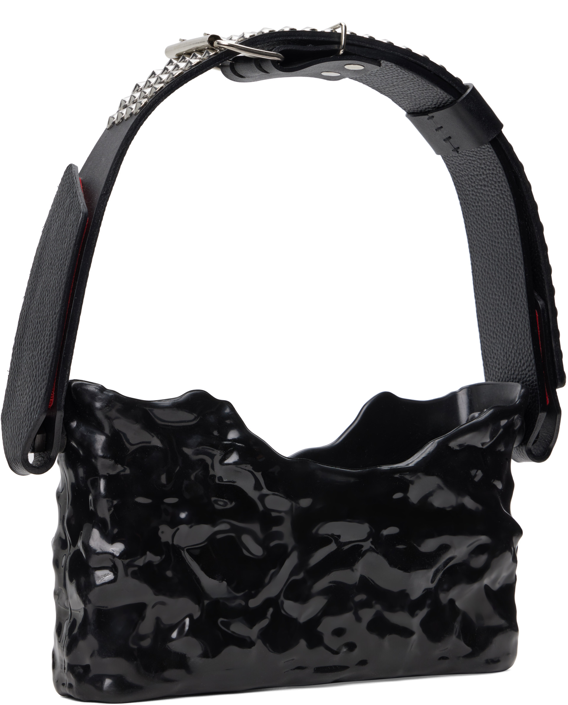 Ottolinger - Sac baguette noir à clous