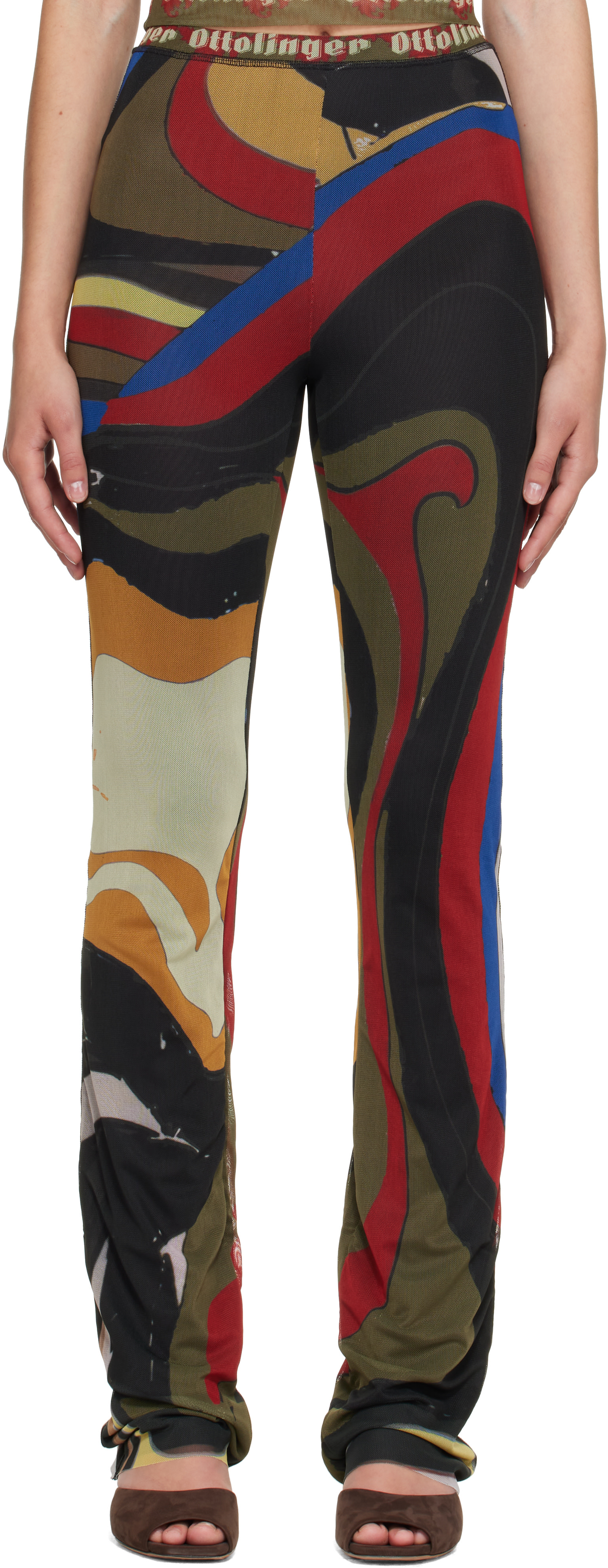 Ottolinger - Multicolor Mesh Lounge Pants