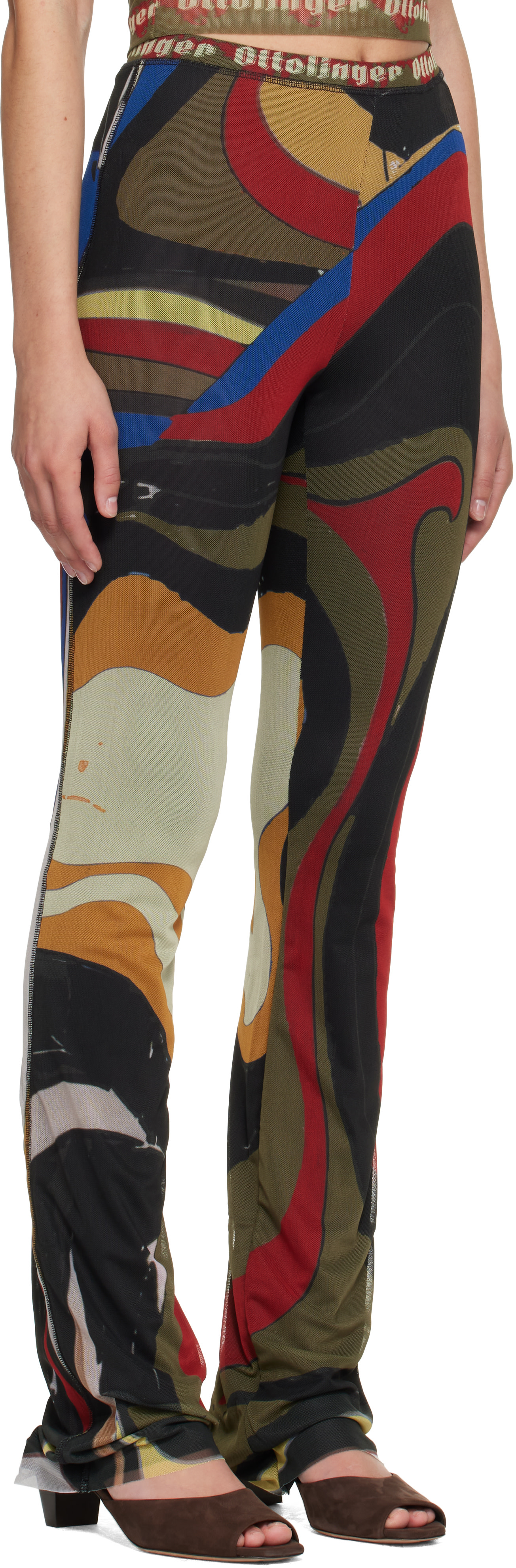 Ottolinger - Multicolor Mesh Lounge Pants