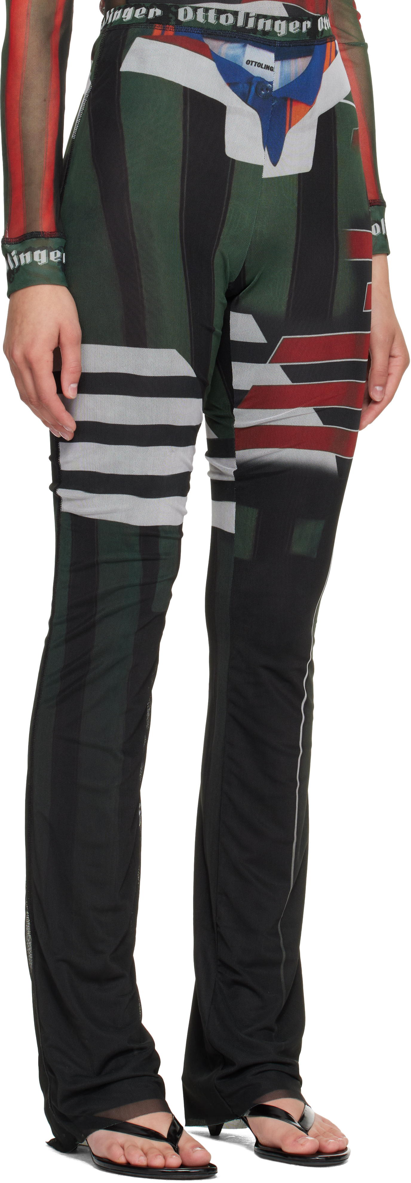 Ottolinger - Multicolor Mesh Lounge Pants