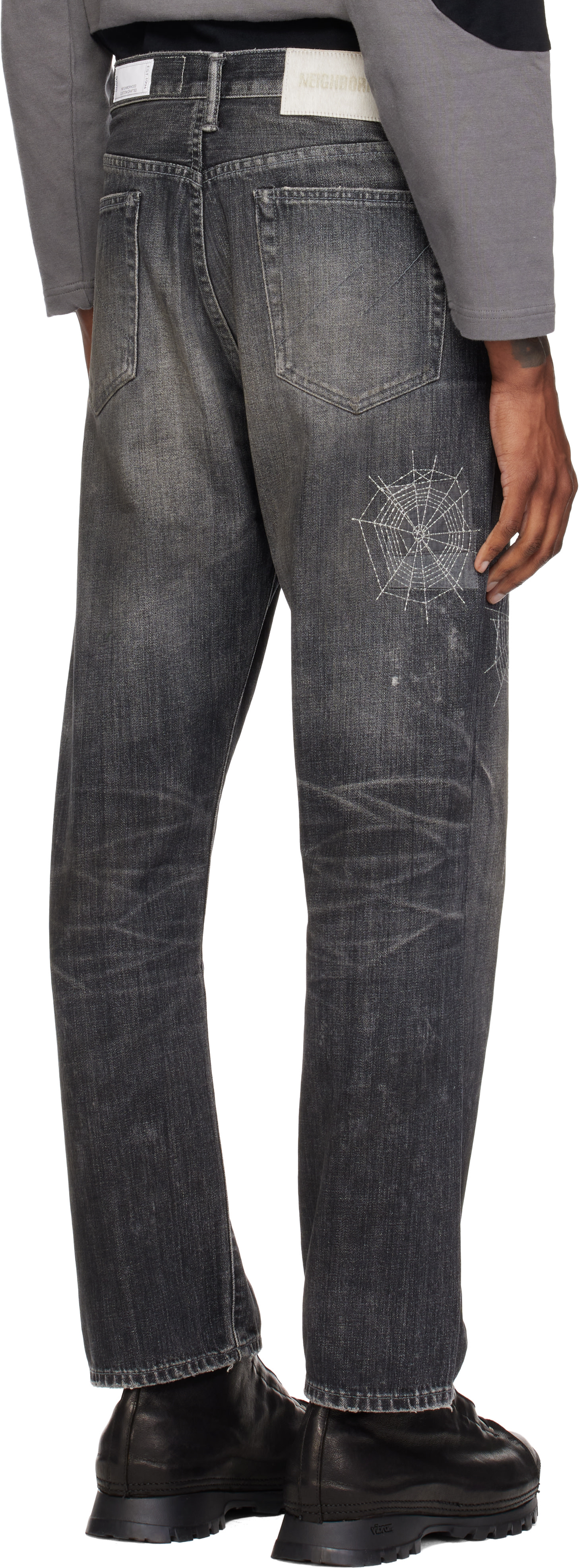 Neighborhood - Gray DP Basic Indigo Jeans