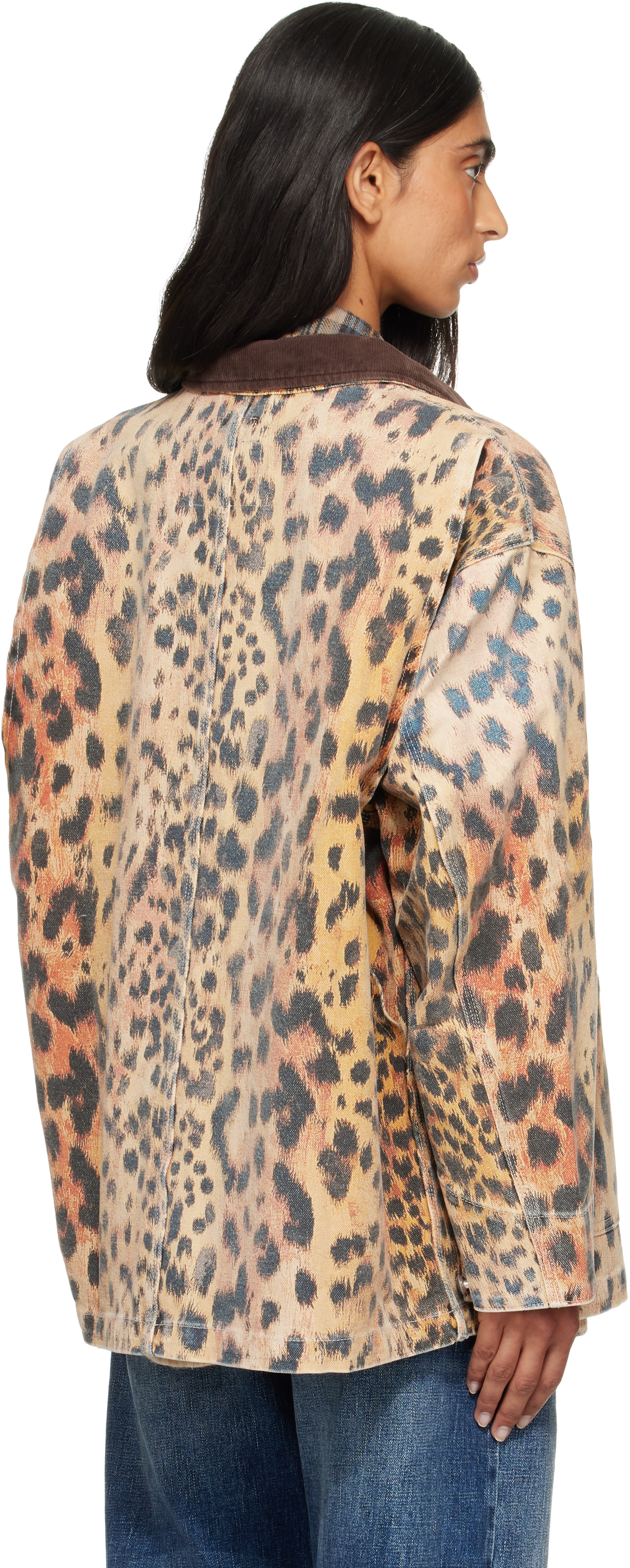 R13 - Blouson ouvrier décontracté orange