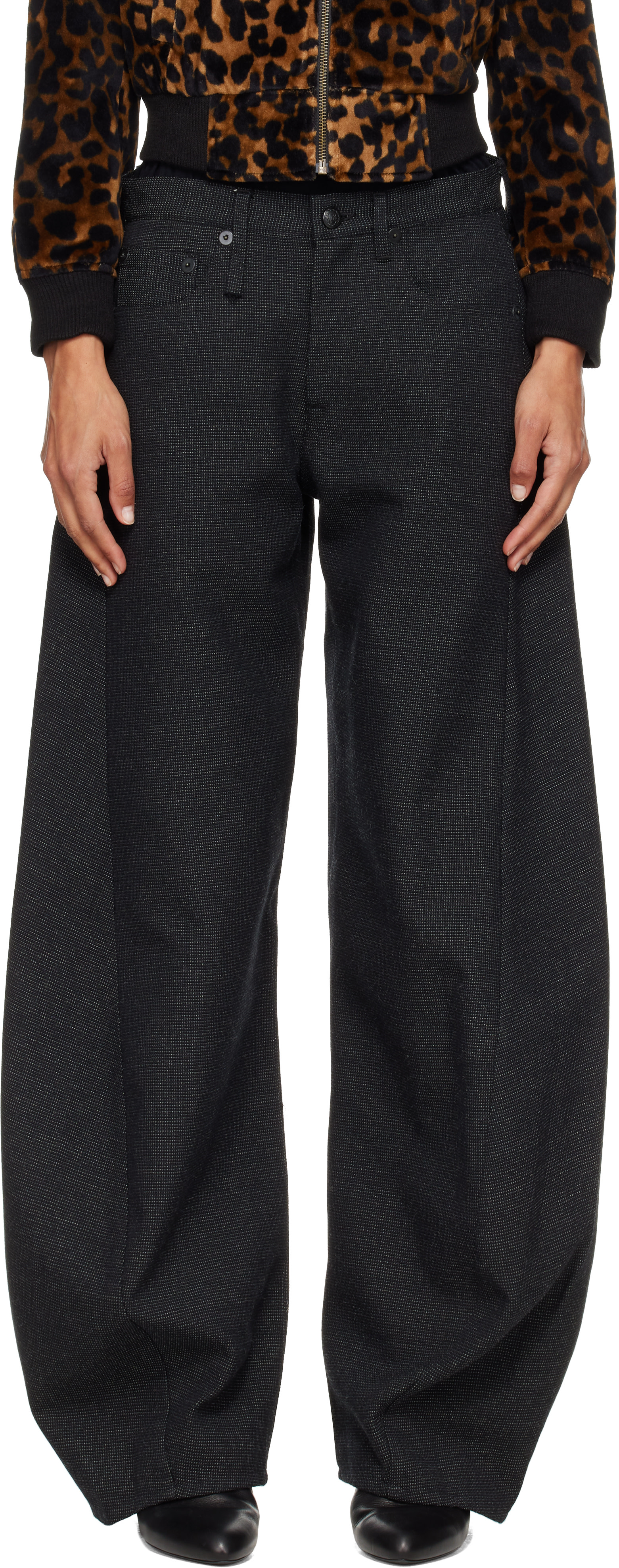 R13 - Pantalon Janine gris
