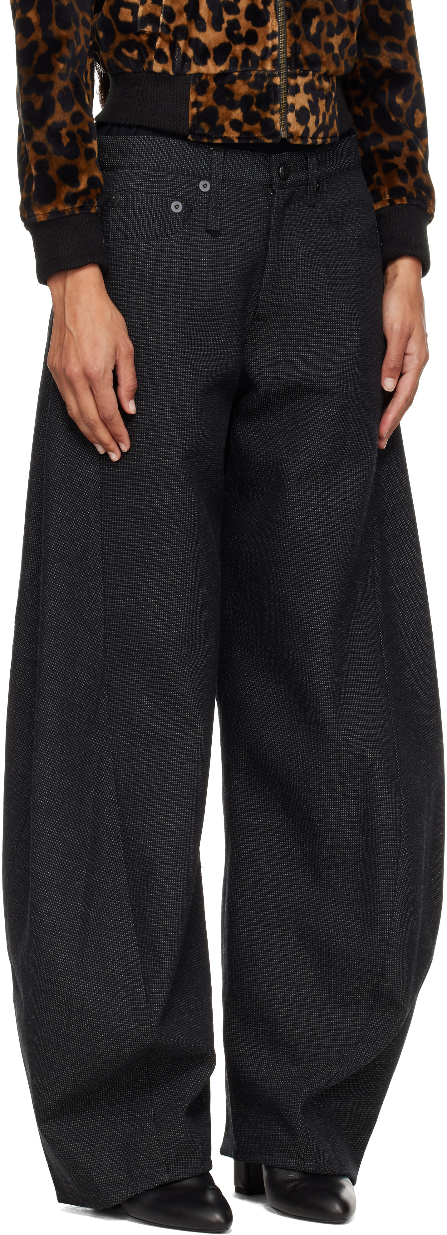 R13 - Pantalon Janine gris