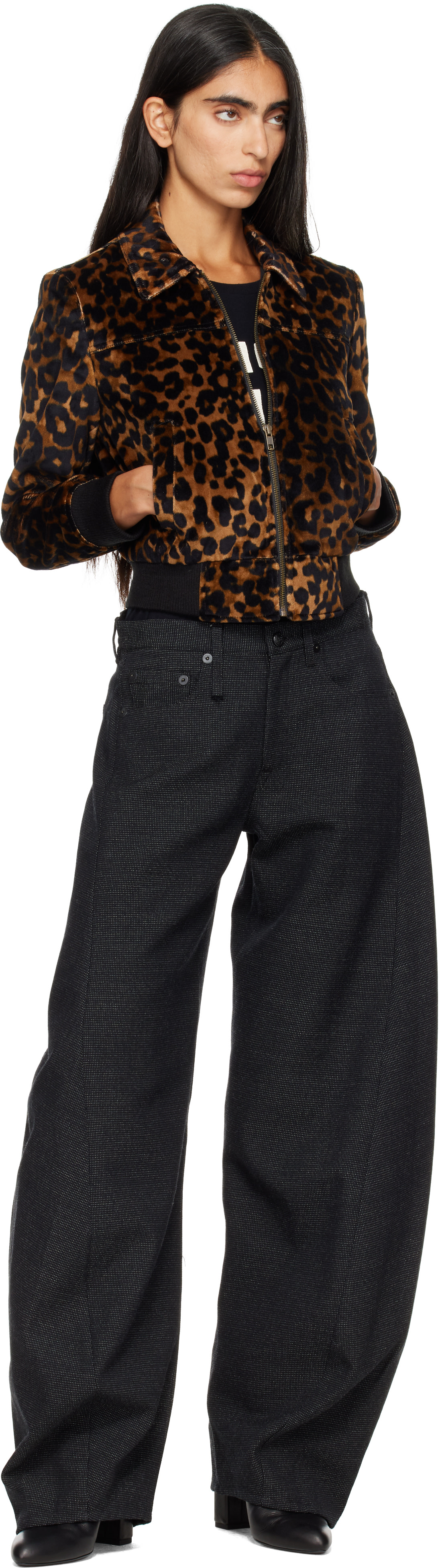 R13 - Pantalon Janine gris