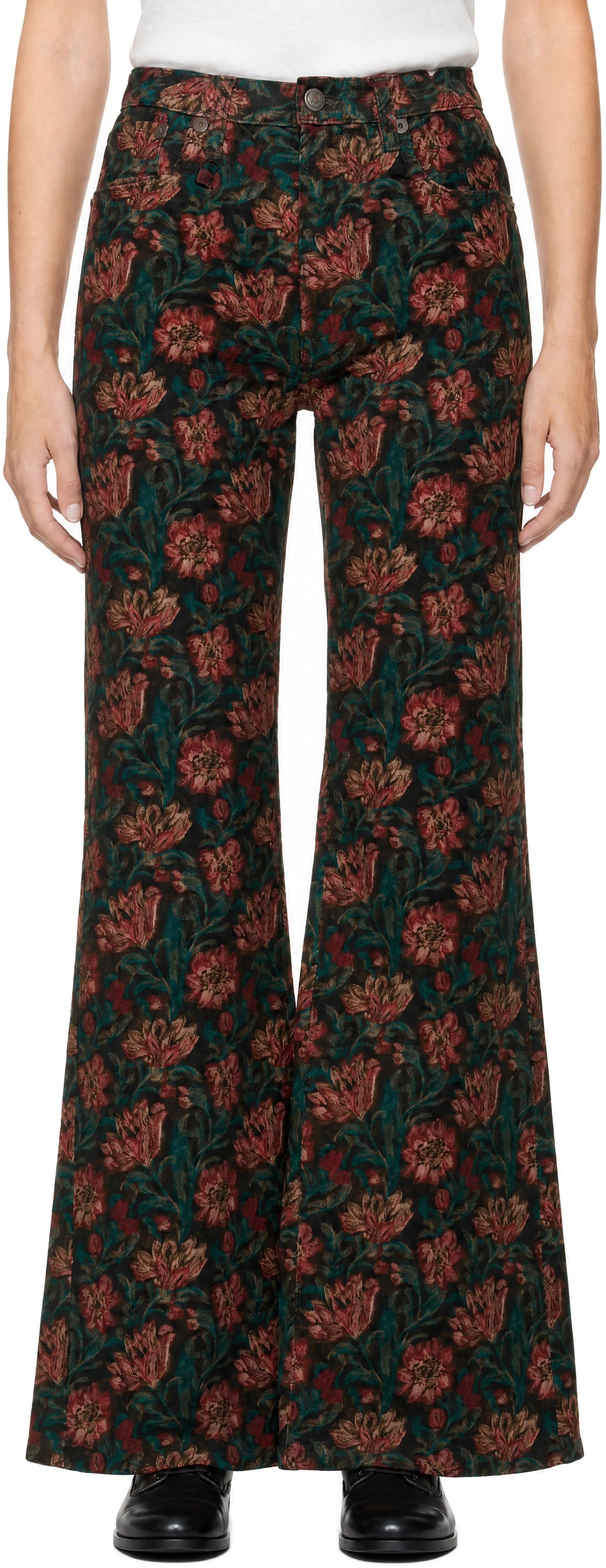 R13 - Pantalon Jane rose