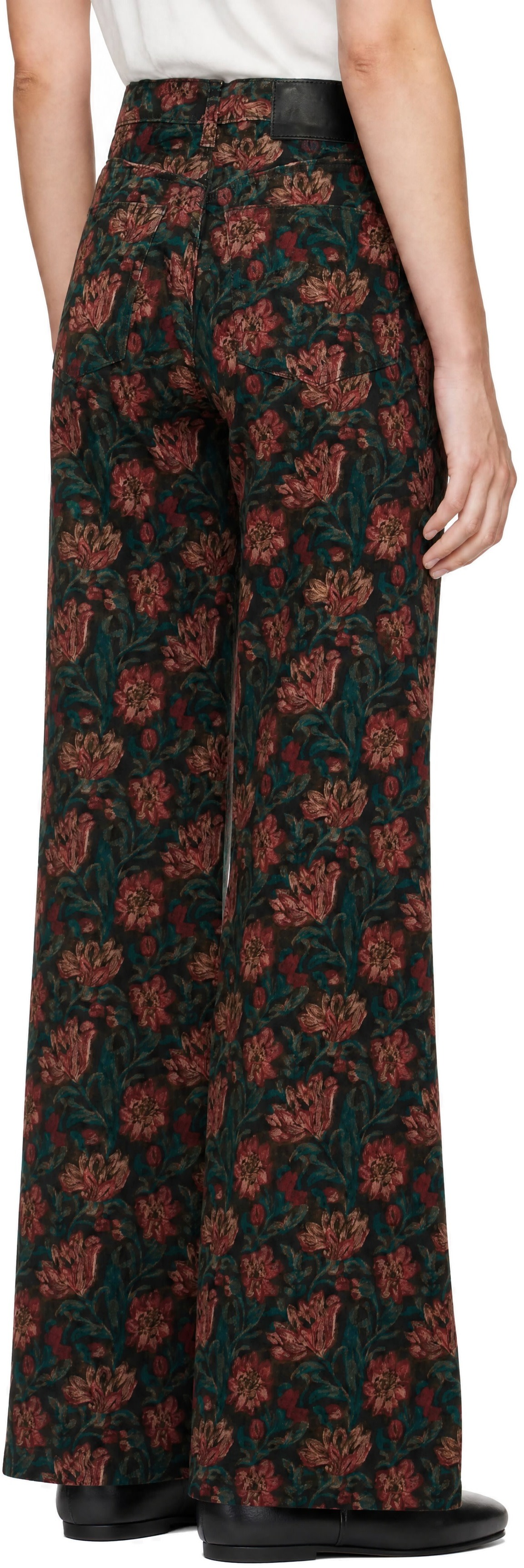 R13 - Pantalon Jane rose