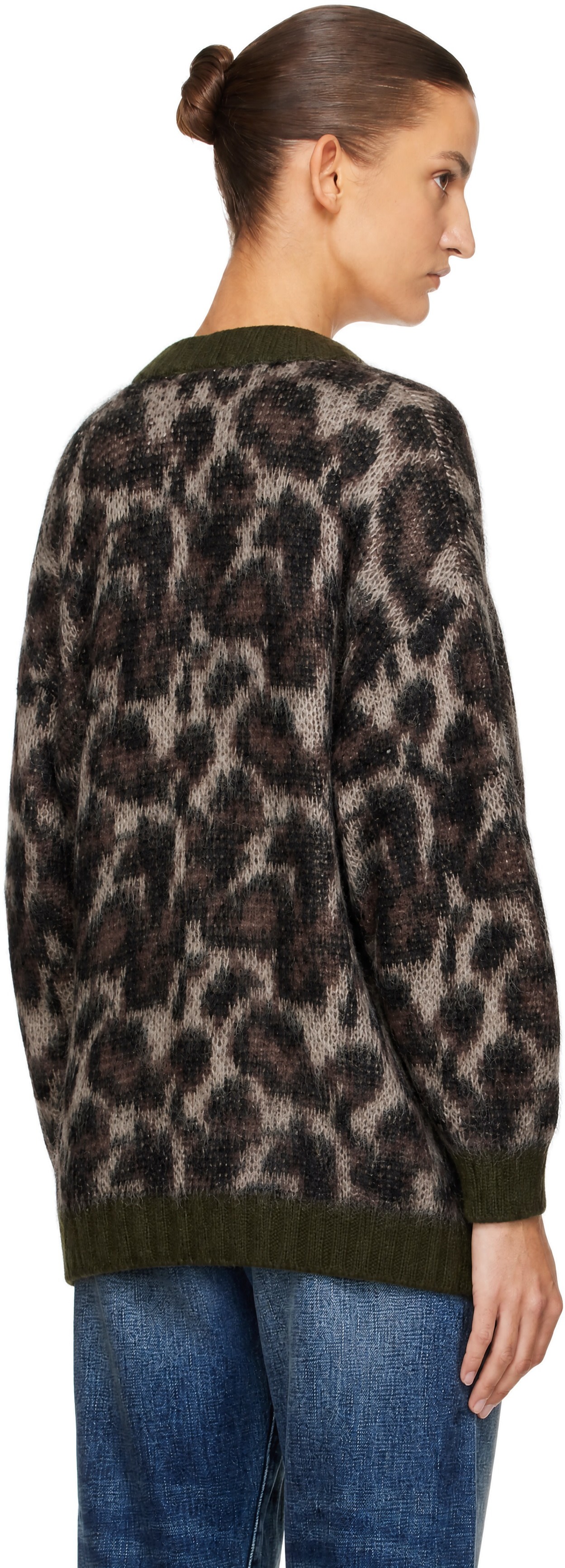 R13 - Brown Oversized Cardigan