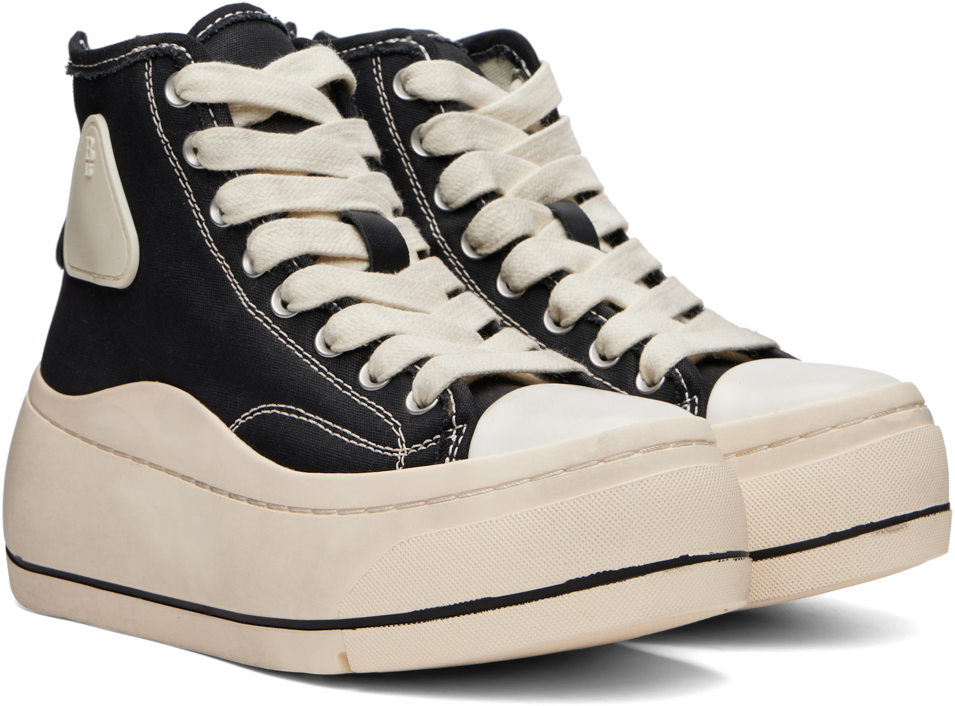 R13 - Baskets montantes Kurt noires