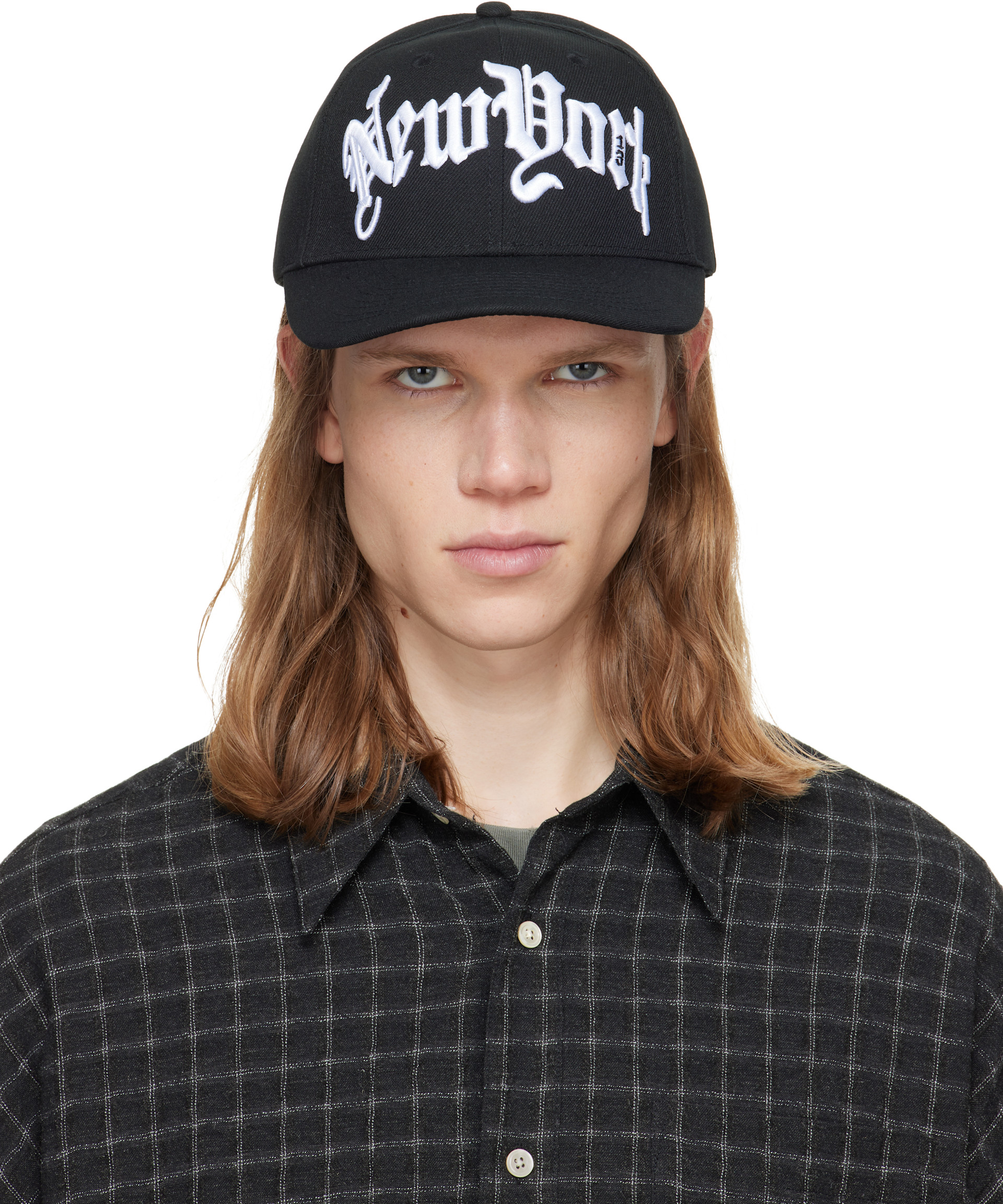 R13 - Black 'New York' Baseball Cap