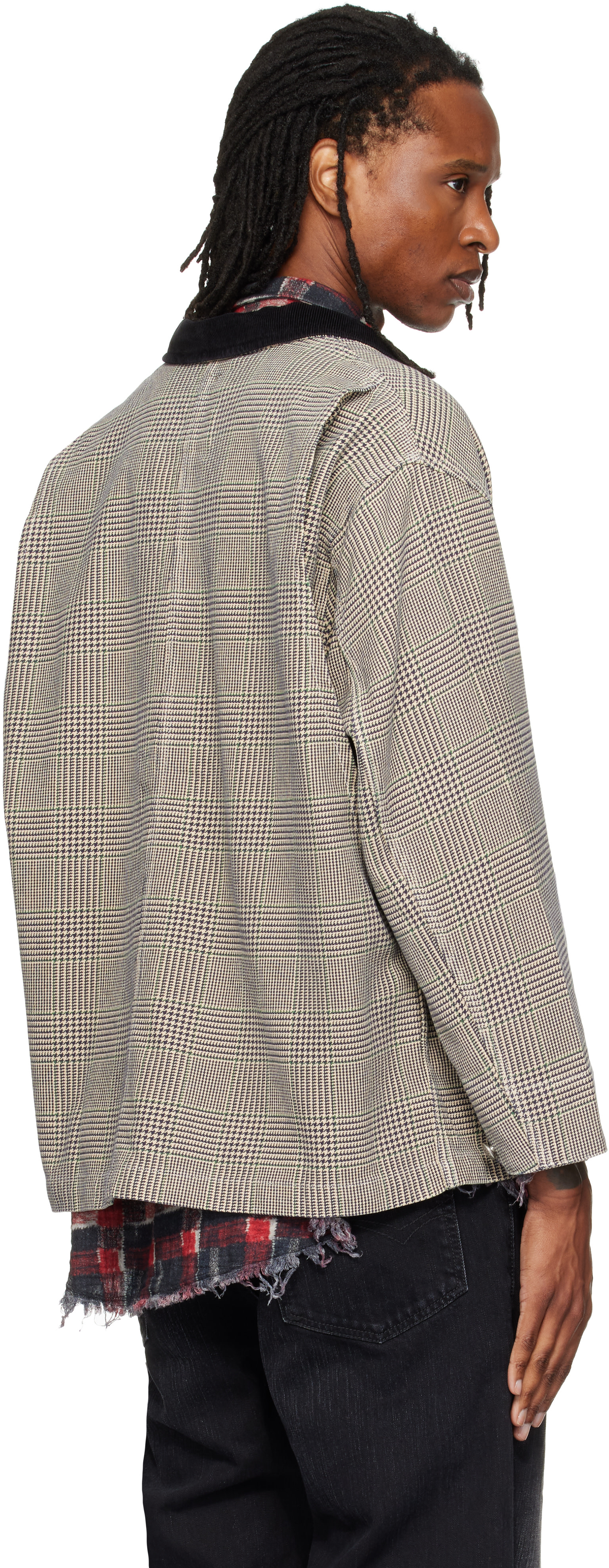 R13 - Blouson ouvrier décontracté gris
