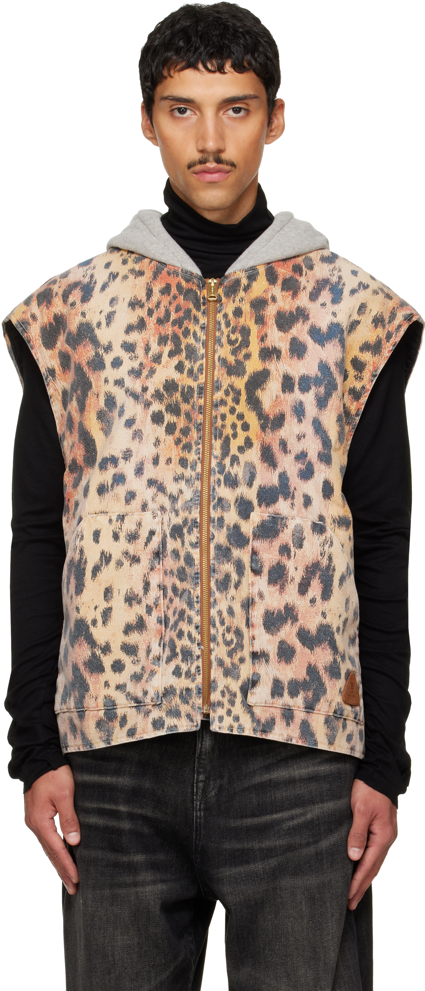 R13 - Multicolor Relaxed Workwear Vest
