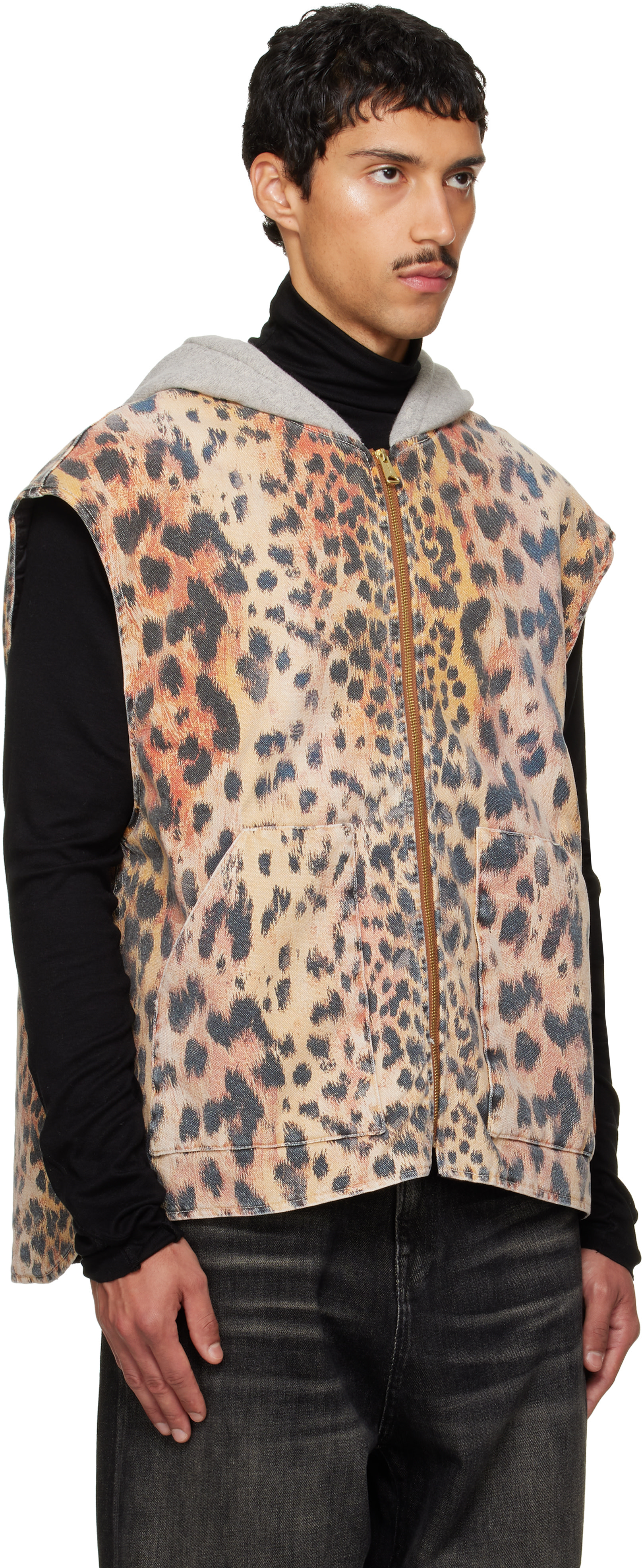 R13 - Multicolor Relaxed Workwear Vest