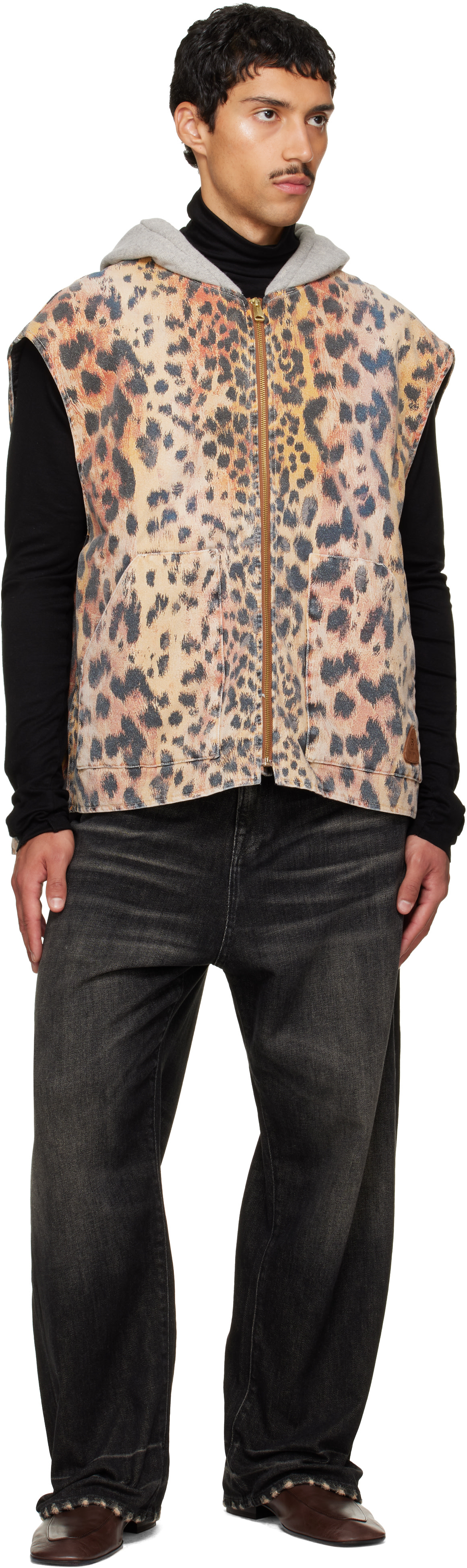 R13 - Multicolor Relaxed Workwear Vest
