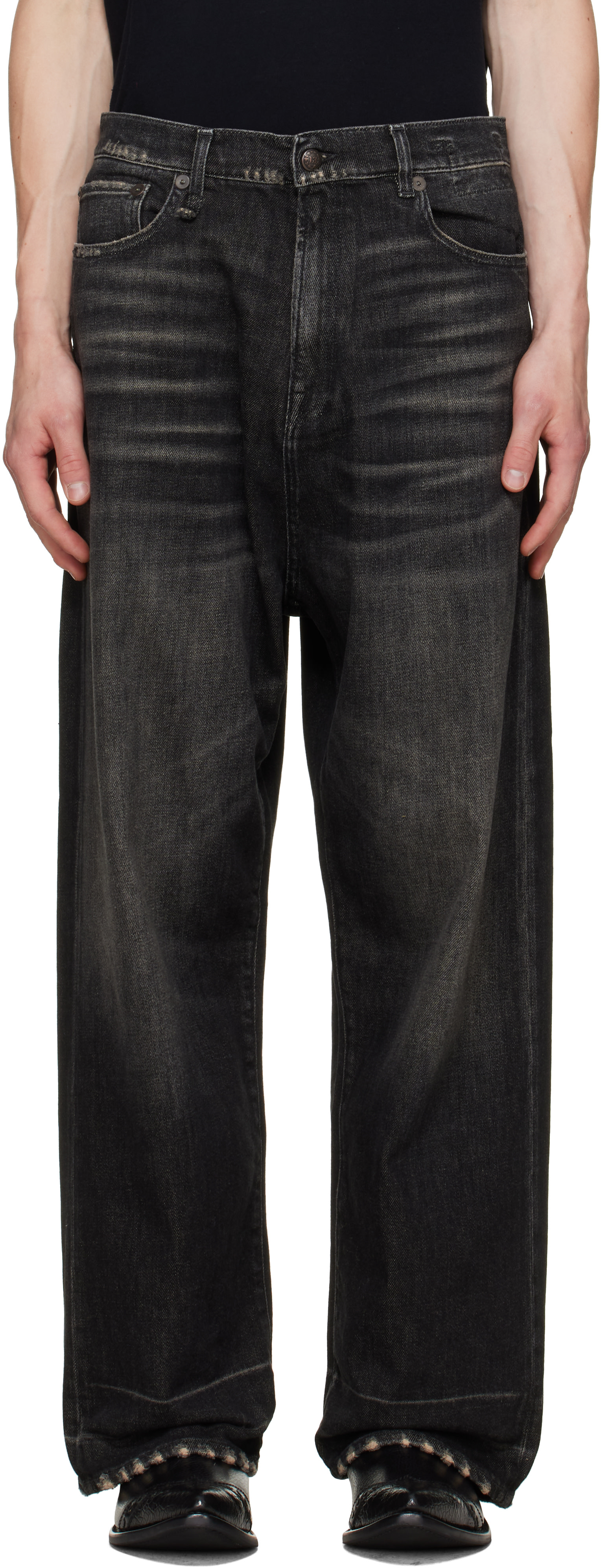 R13 - Black Venti Jeans