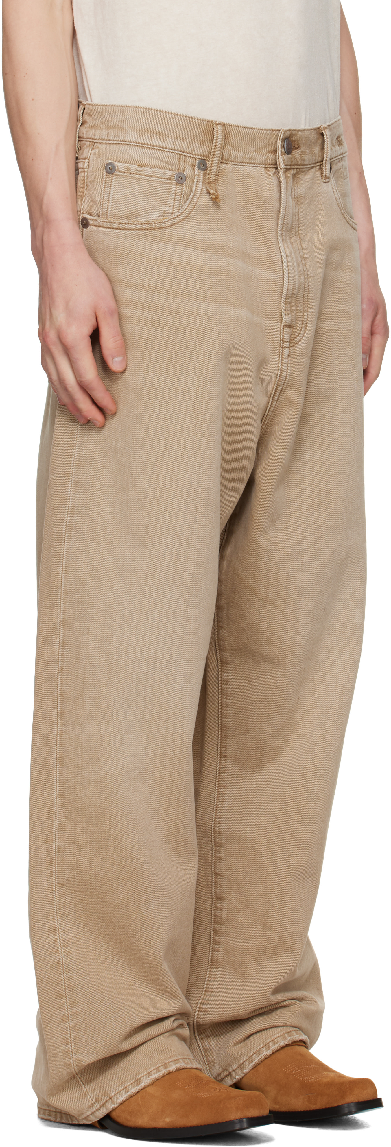 R13 - Beige Venti Jeans