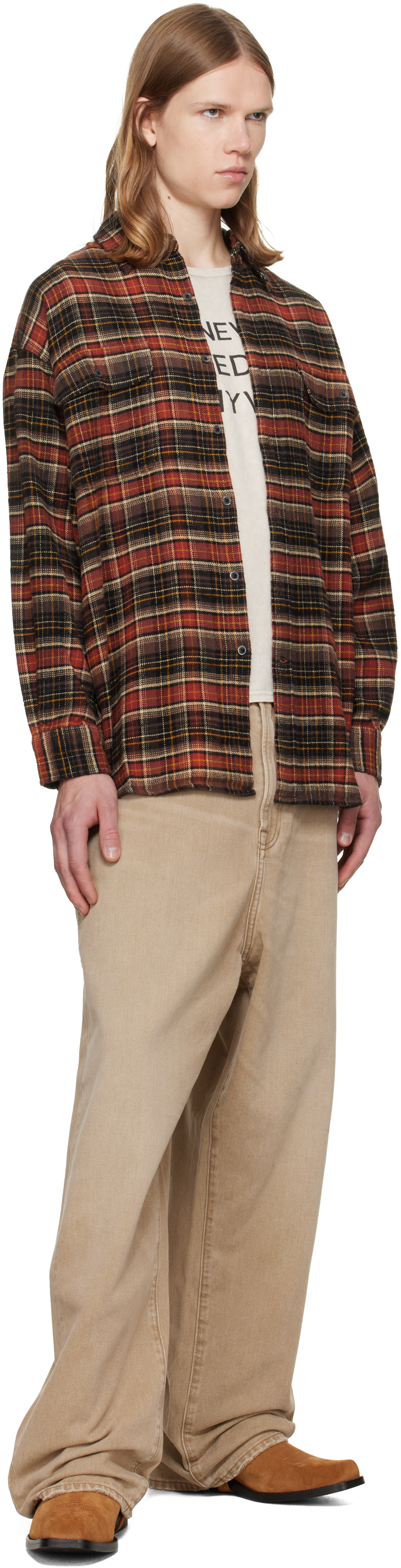 R13 - Beige Venti Jeans