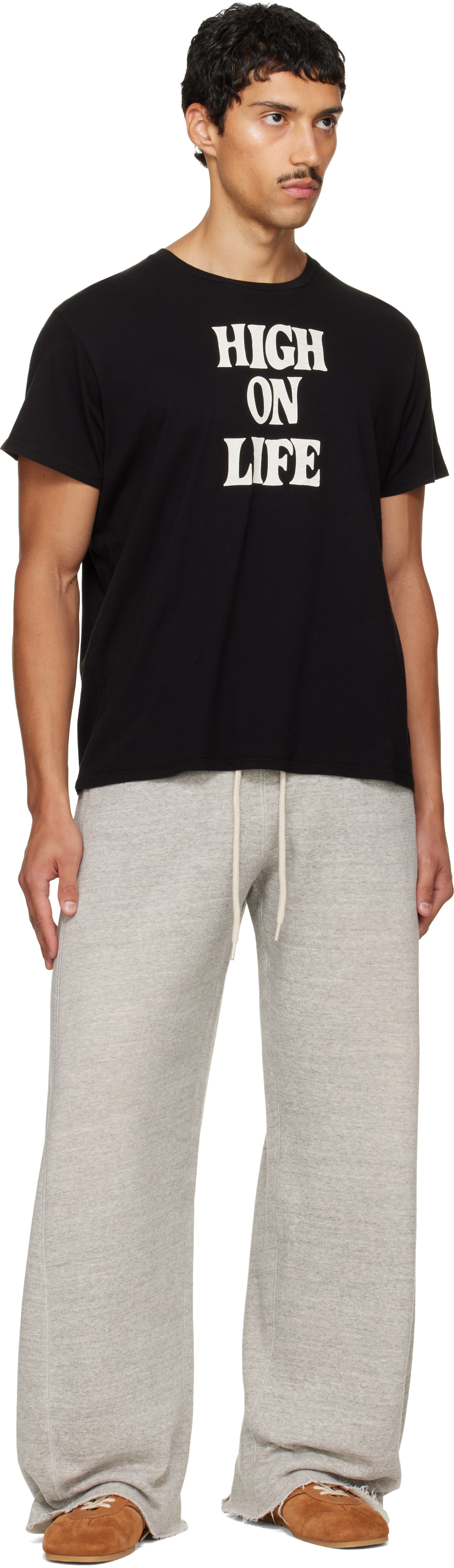 R13 - Gray Relaxed Darted Sweatpants