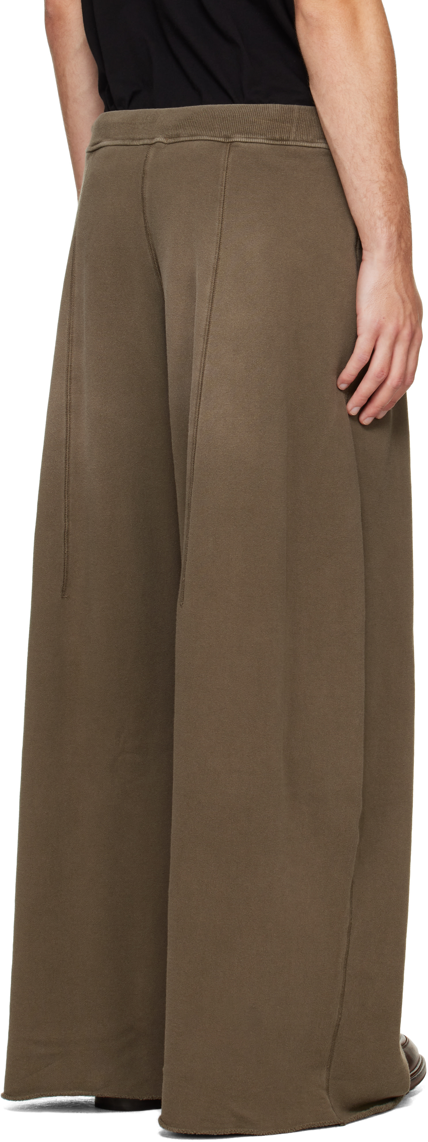 R13 - Khaki Foldover Sweatpants
