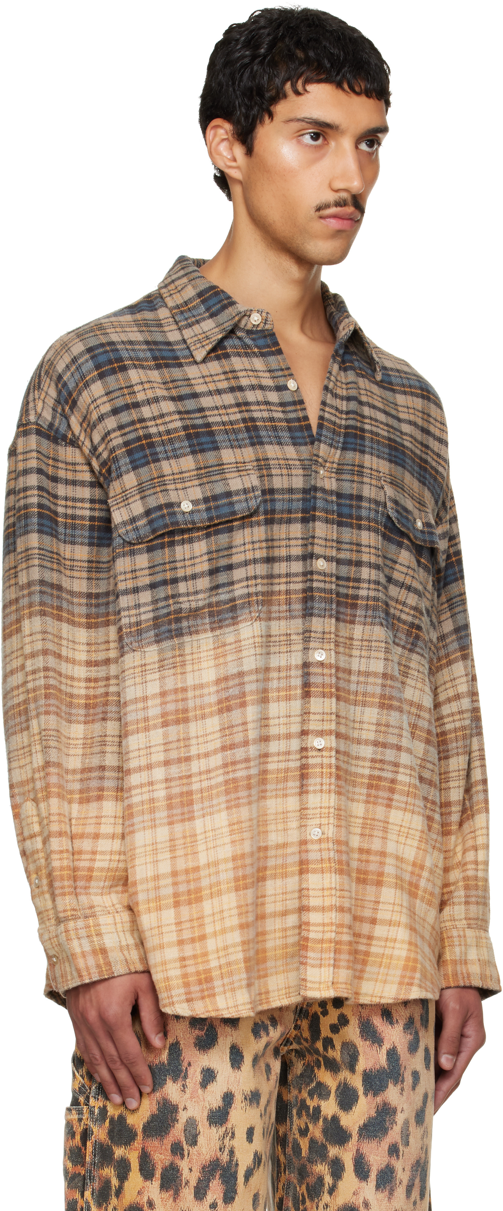 R13 - Multicolor Boyfriend Shirt
