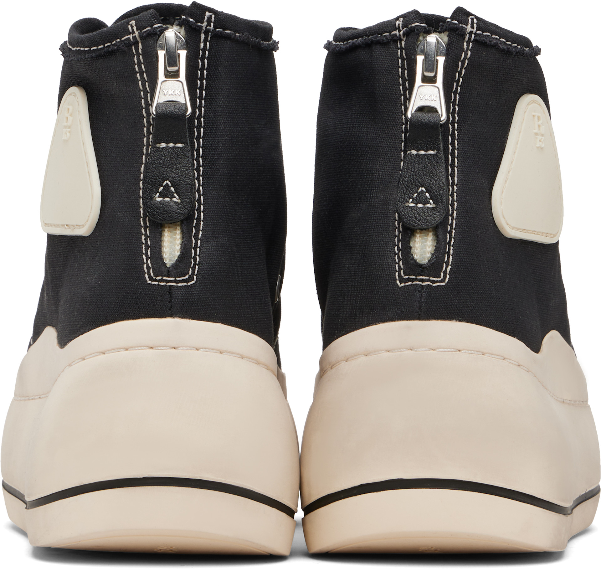 R13 - Black Kurt High Top Sneakers