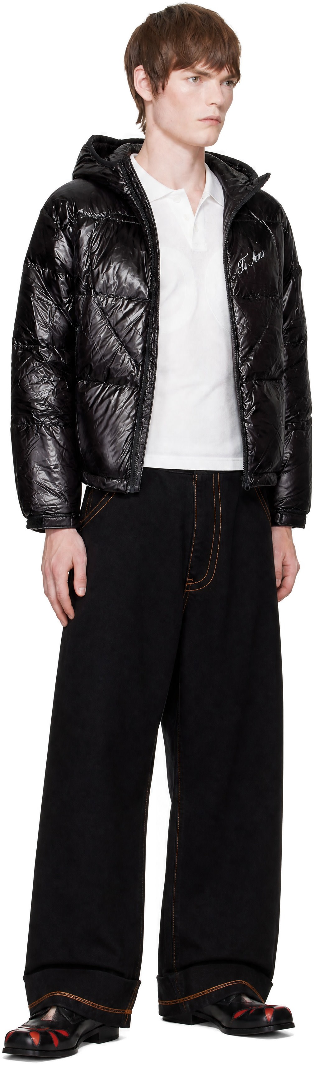 Carne Bollente - Black Lovepuffer 2.0 Down Jacket