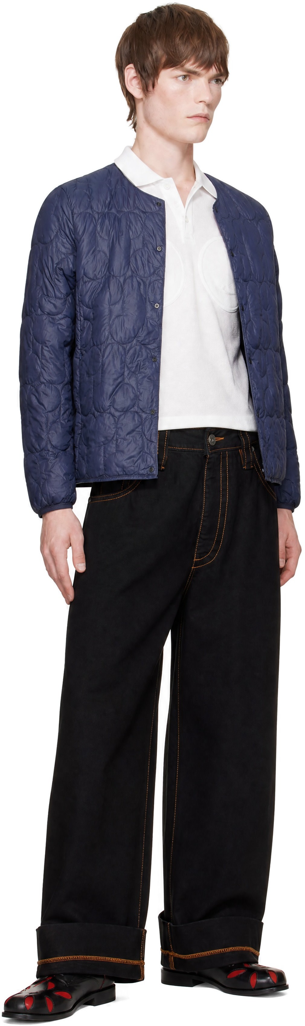 Carne Bollente - Navy Big Softy Down Jacket