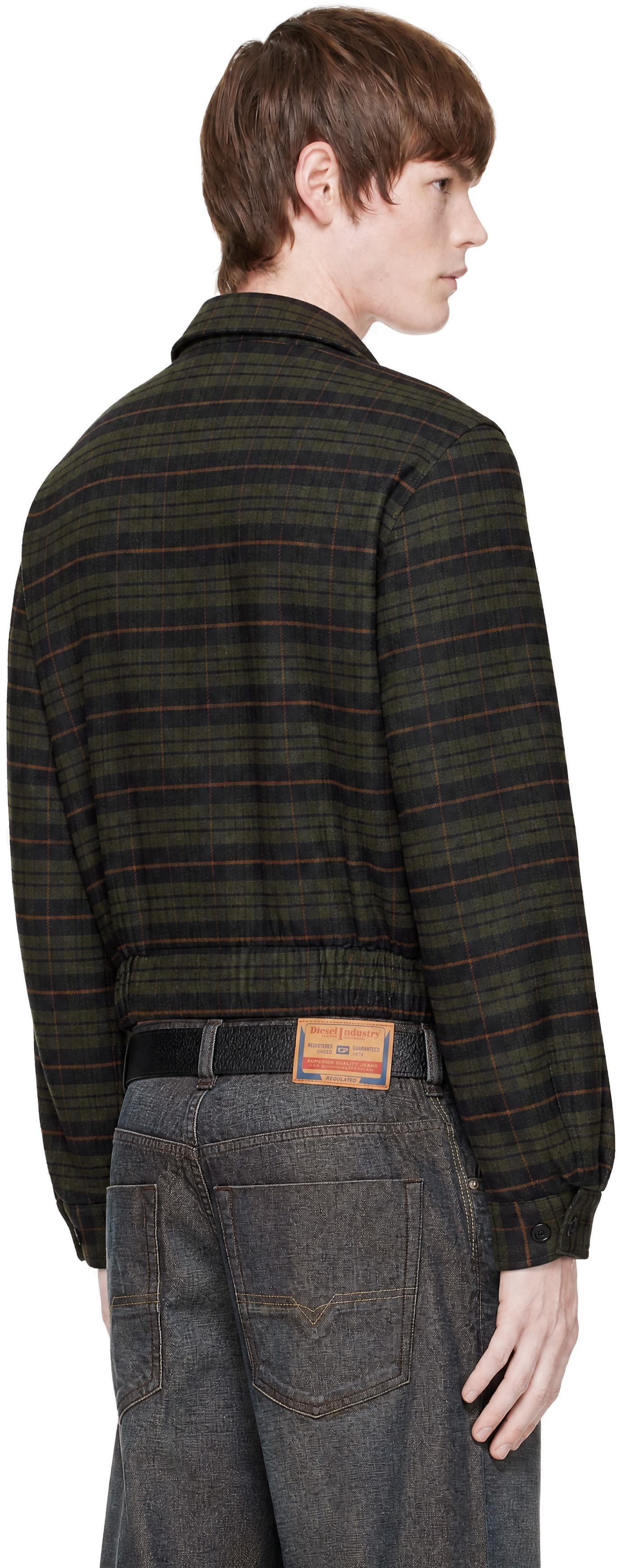 Carne Bollente - Green Stay Plaid Jacket