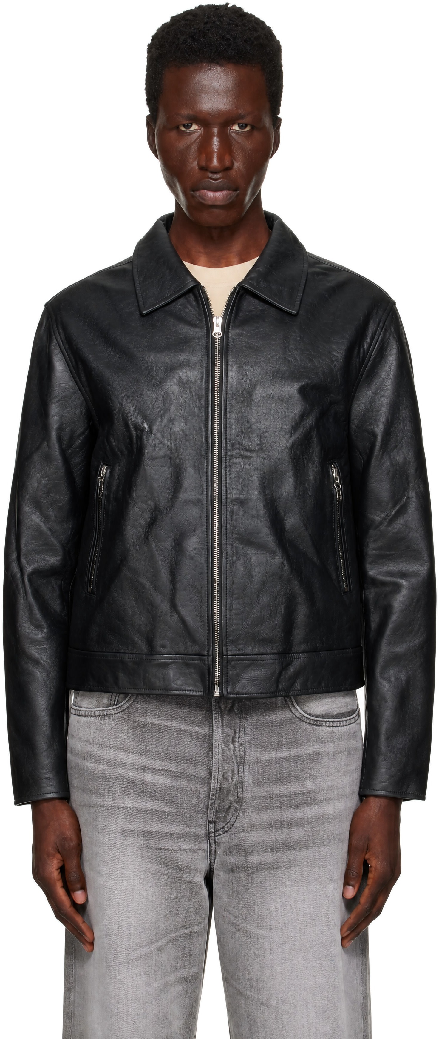 Carne Bollente - Black Leather 'Diva' Jacket