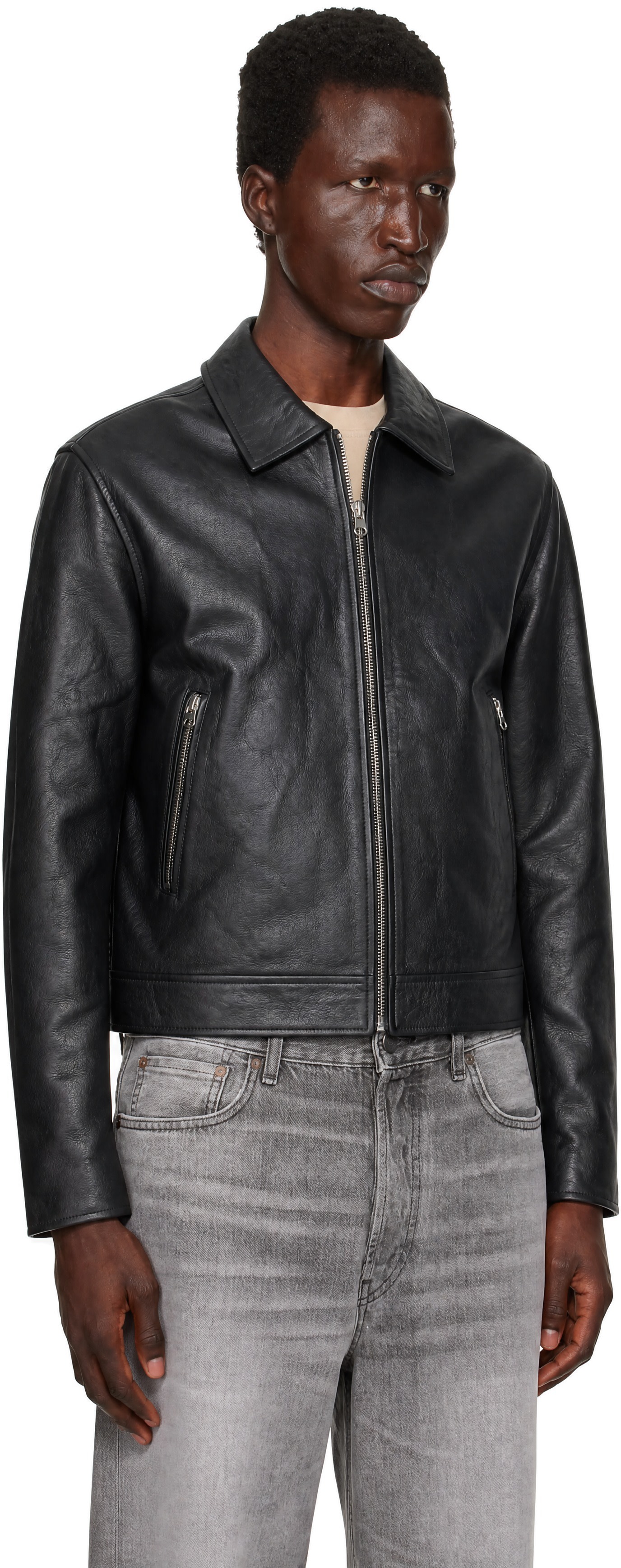 Carne Bollente - Black Leather 'Diva' Jacket