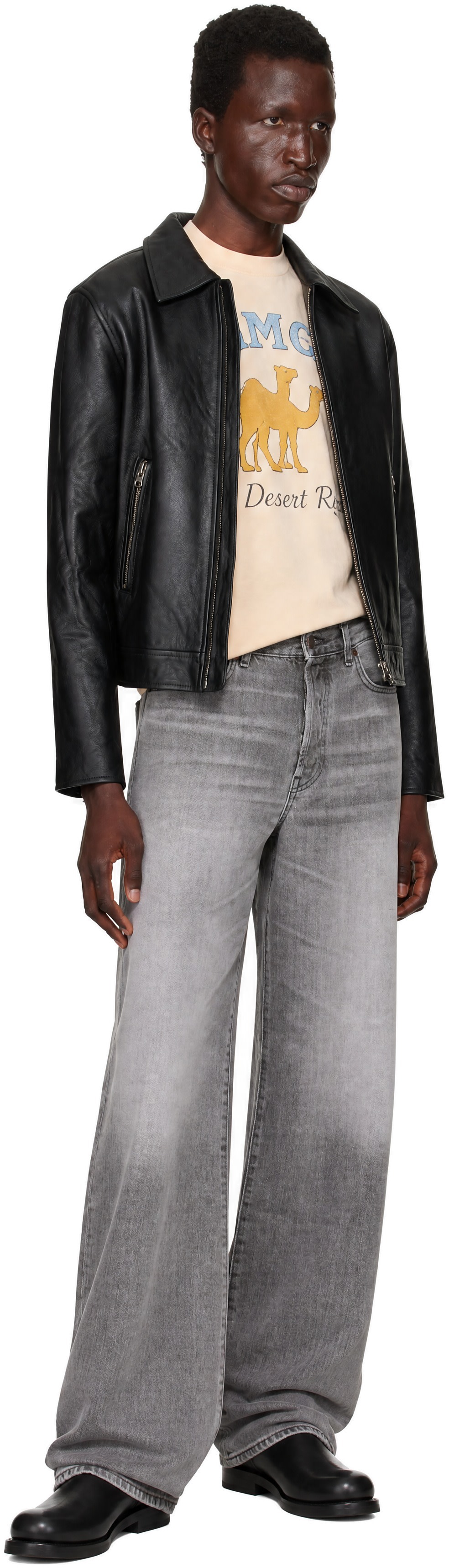 Carne Bollente - Black Leather 'Diva' Jacket
