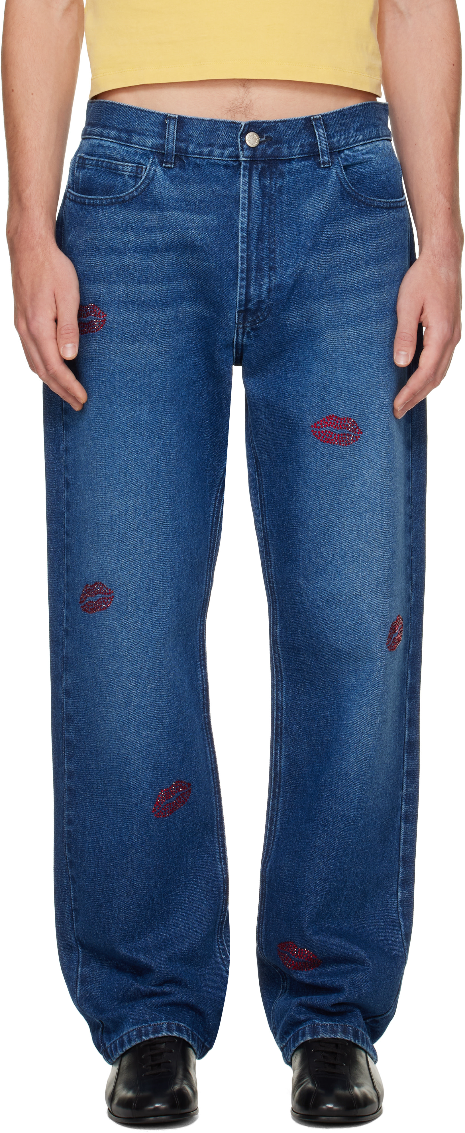 Carne Bollente - Blue Lipsdick Jeans