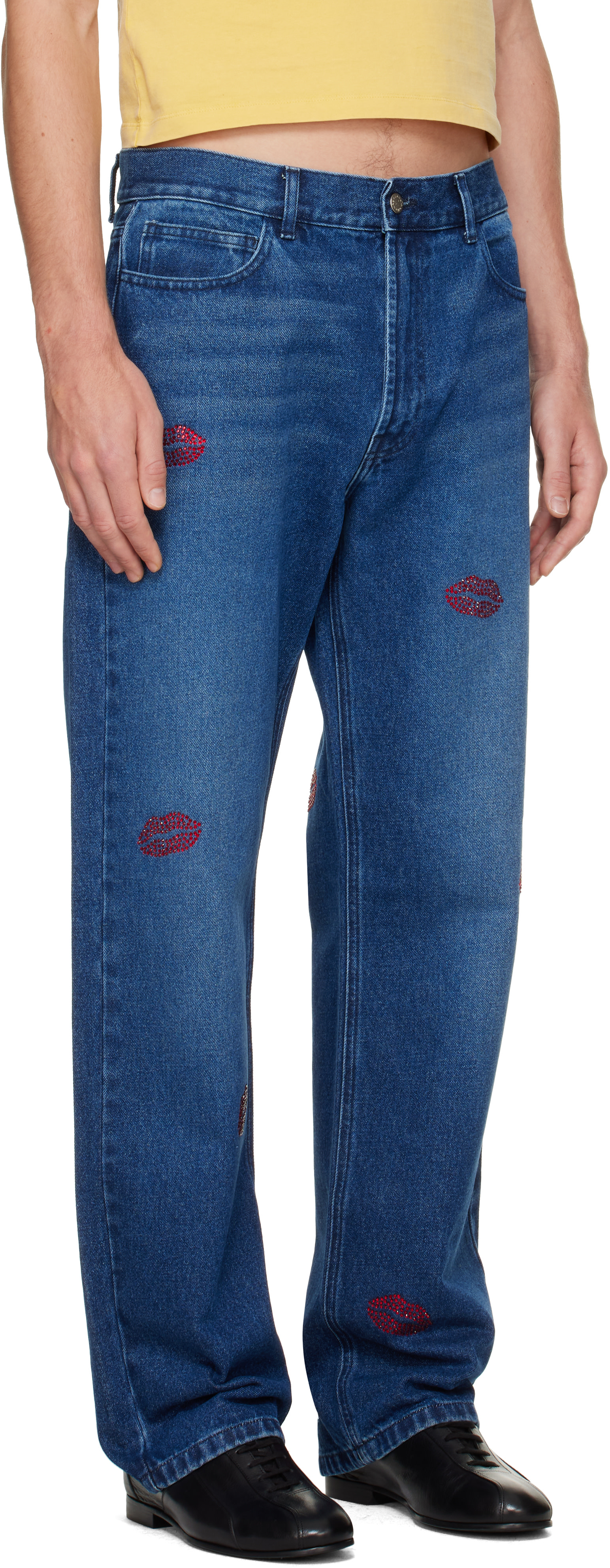 Carne Bollente - Blue Lipsdick Jeans