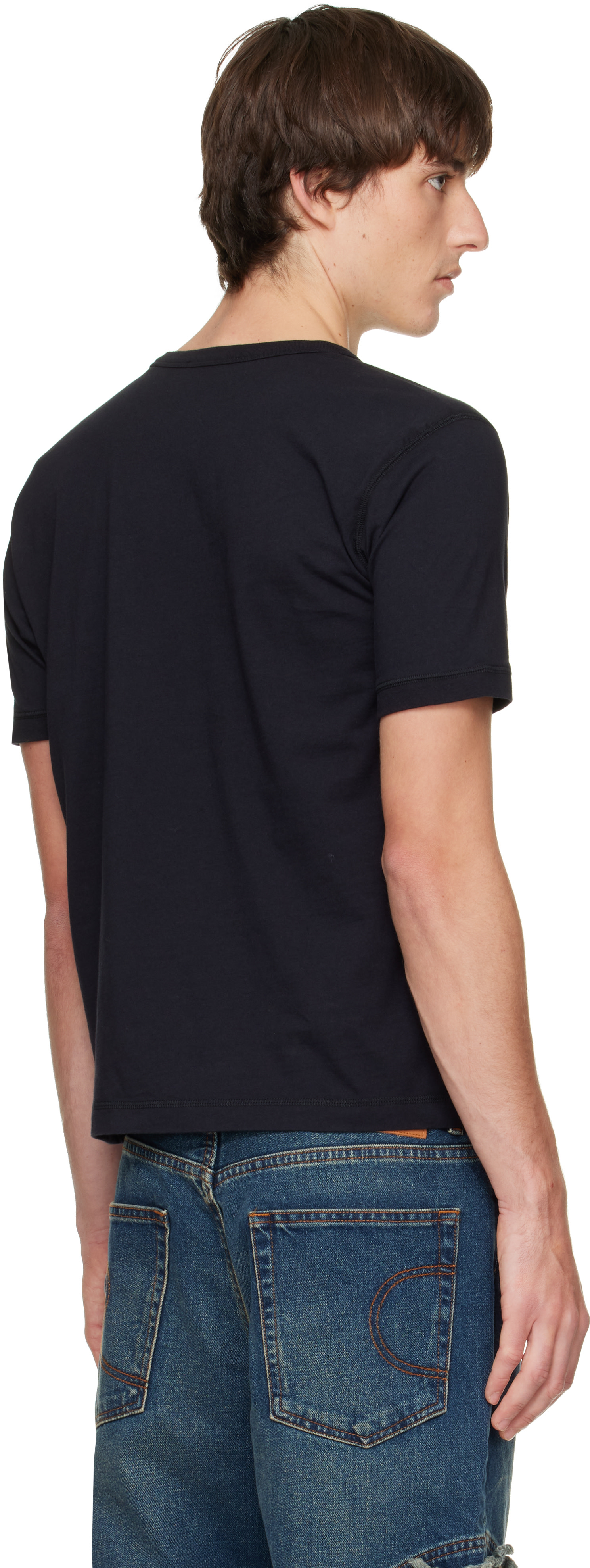 Carne Bollente: Black Cum As You Are T-shirt | SSENSE