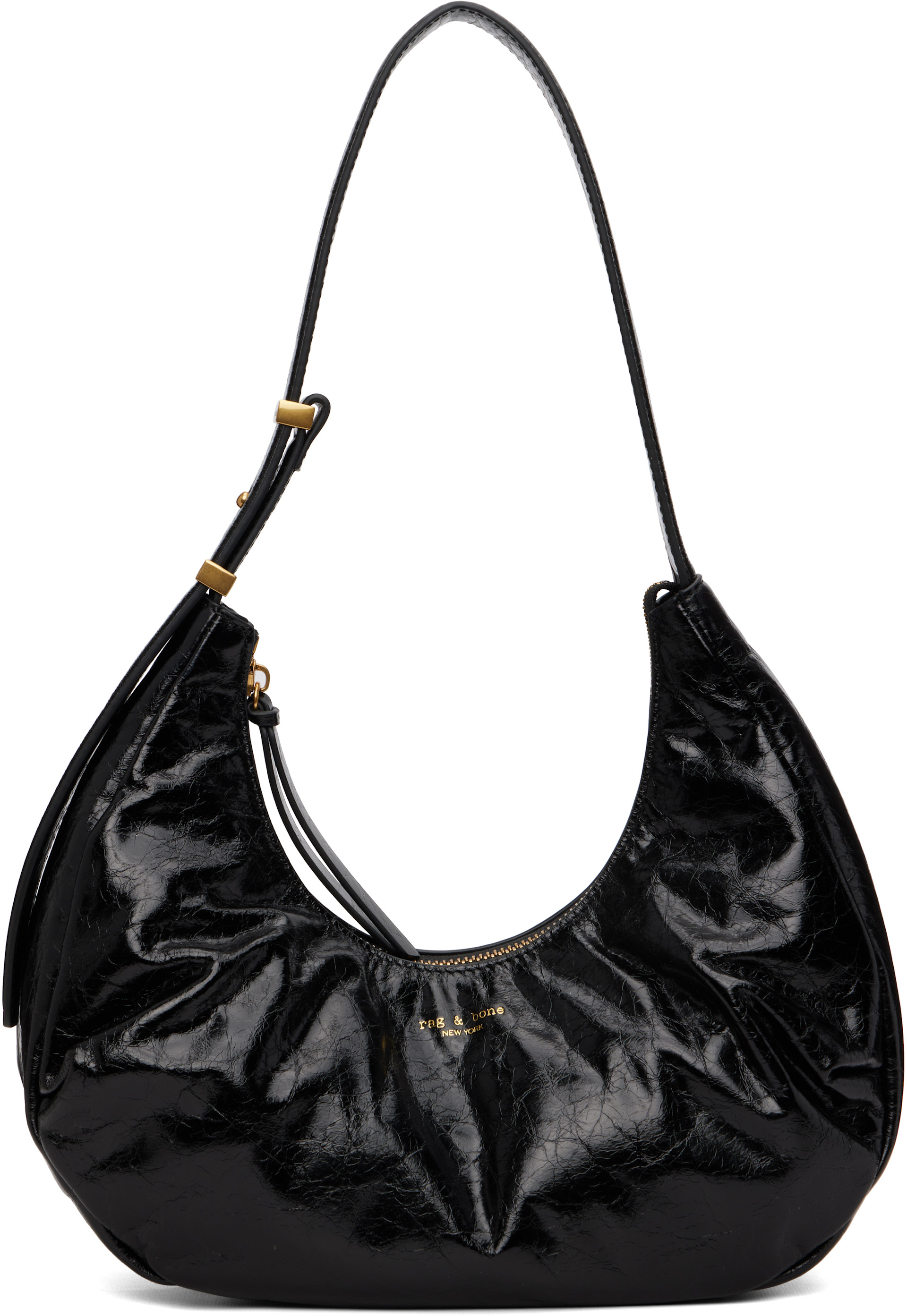 rag & bone - Sac Hudson noir en cuir