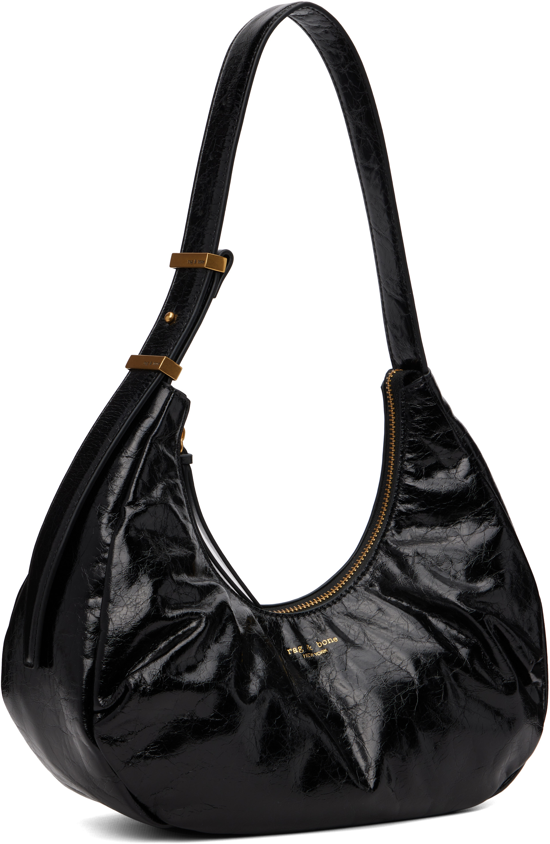 rag & bone - Sac Hudson noir en cuir